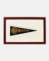 University of Missouri Framed Vintage Pennant