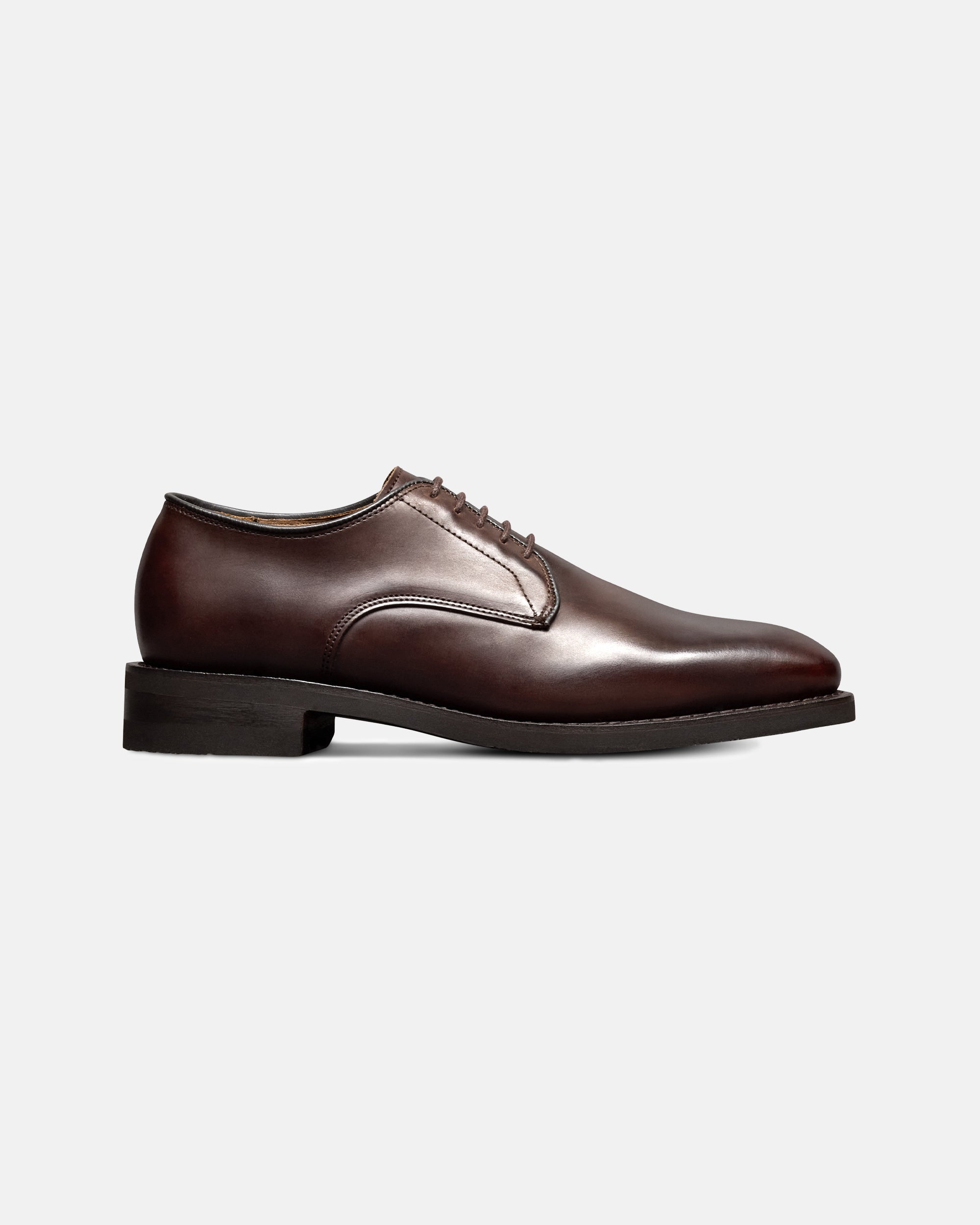 Allen Edmonds Ramsey Plain-toe Derby Dress Shoe Dark Brown