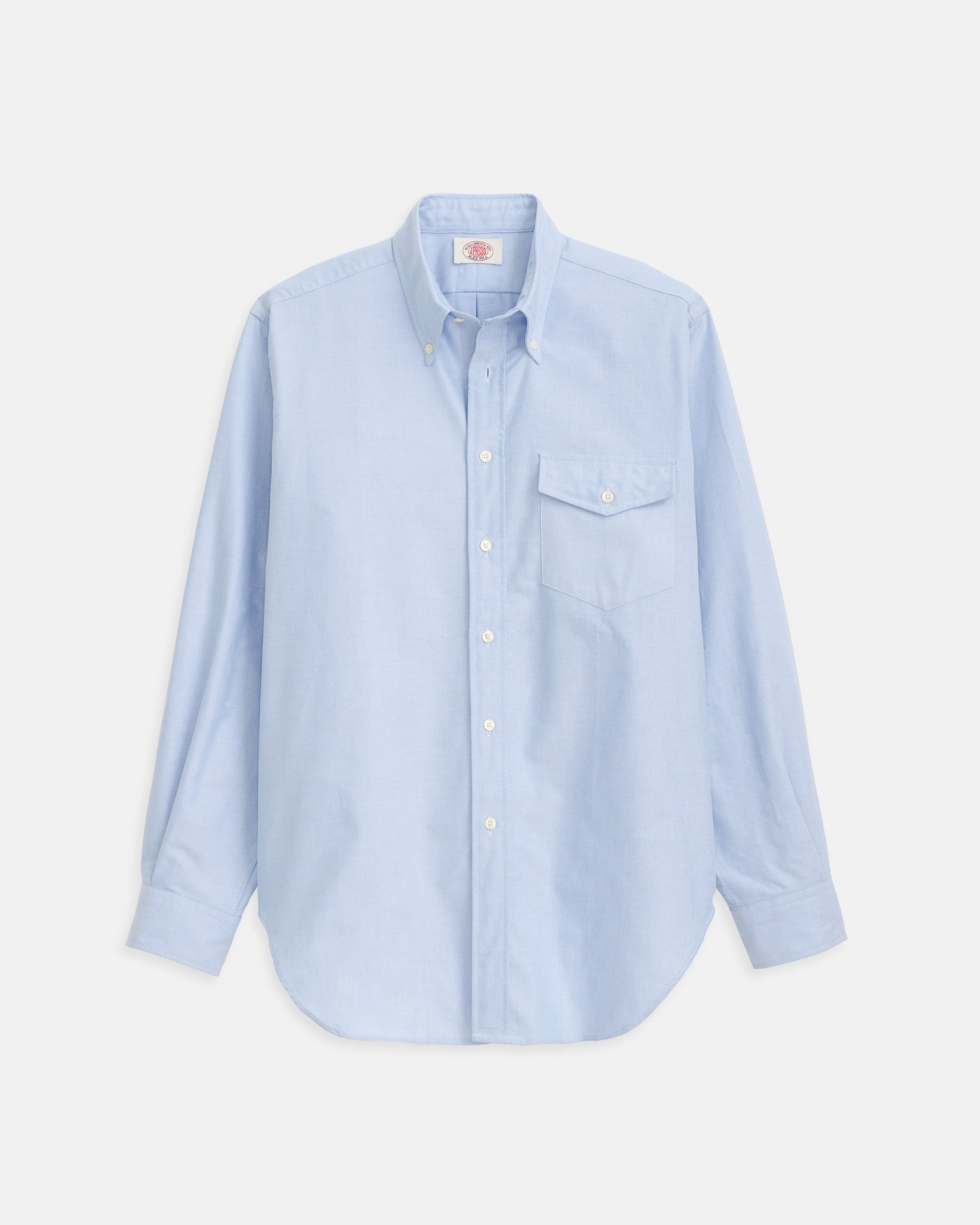 Made-in-USA Blue Oxford Sportshirt - Classic Fit