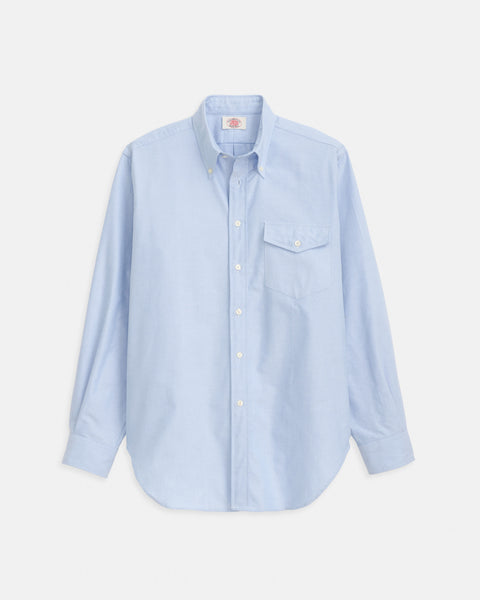 Made-in-USA Blue Oxford Sportshirt - Classic Fit