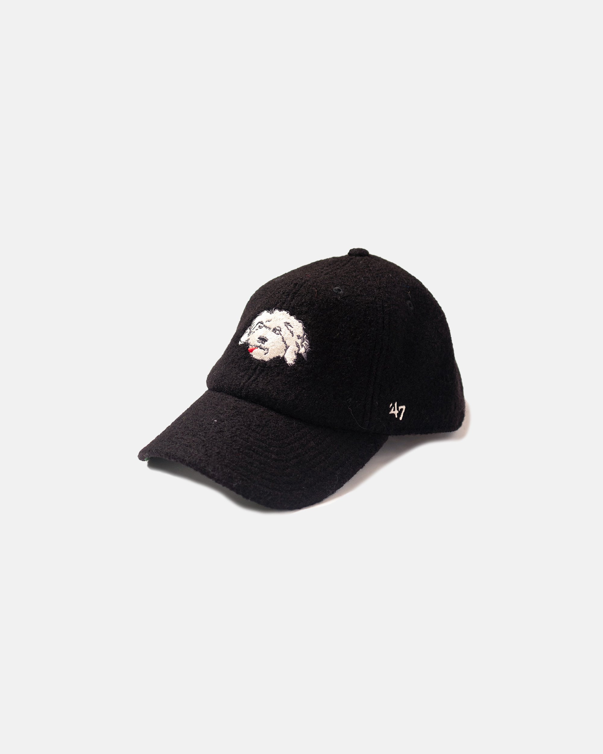 Black Shaggy Dog Baseball Cap