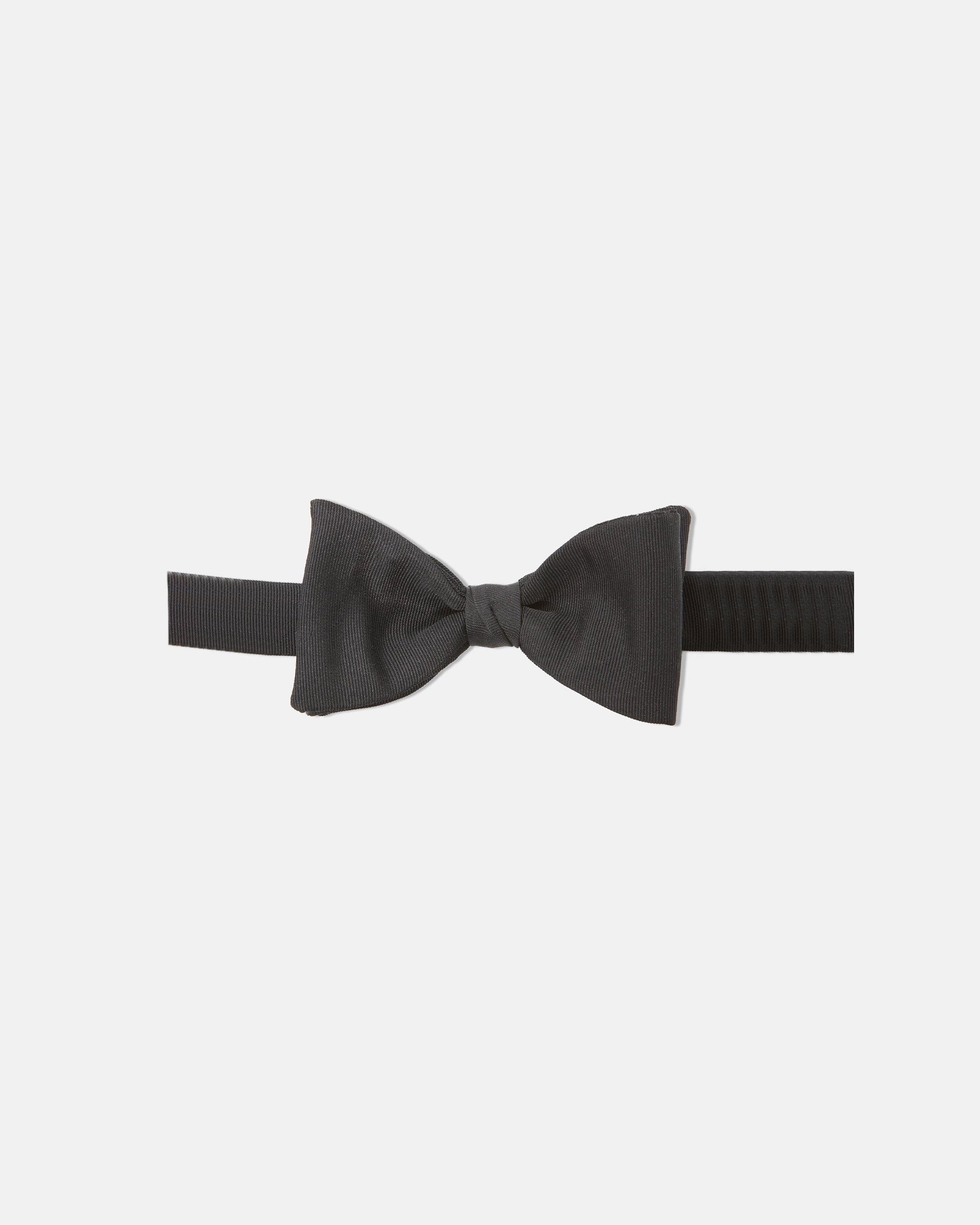 Made-in-England Grosgrain Pre-Tied Formal Bow Tie