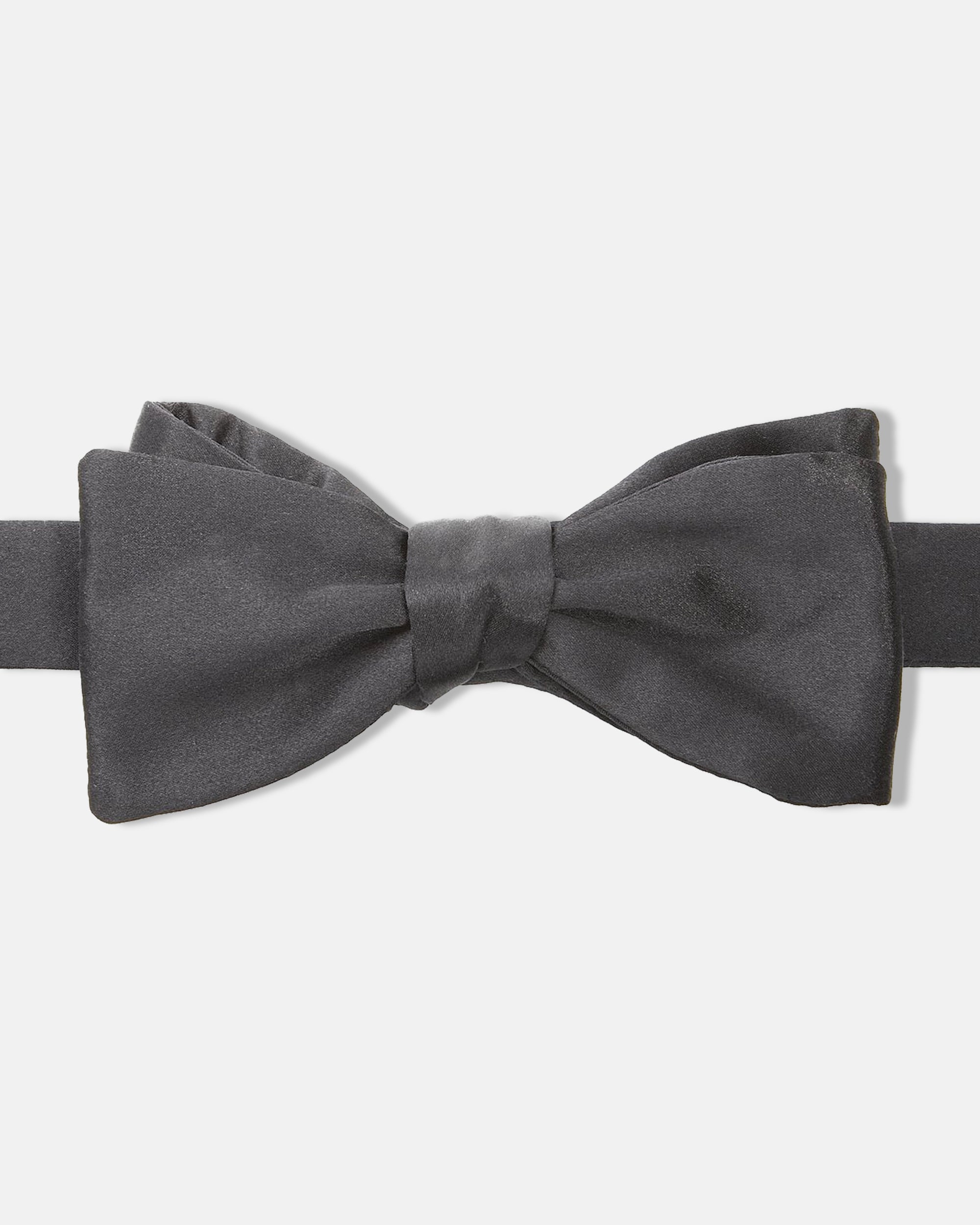Made-in-UK Satin Pre-Tied Formal Bow Tie