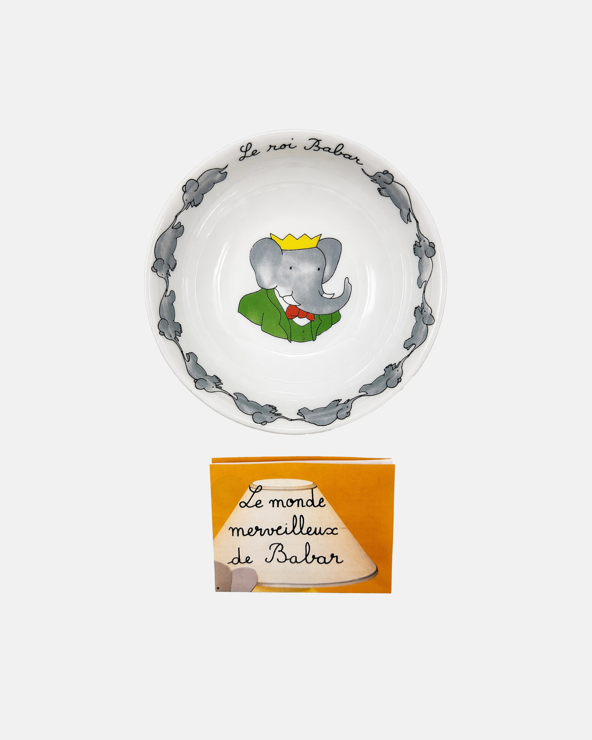 Vintage Haviland Limoges France “Le Roi Babar” Porcelain Bowl