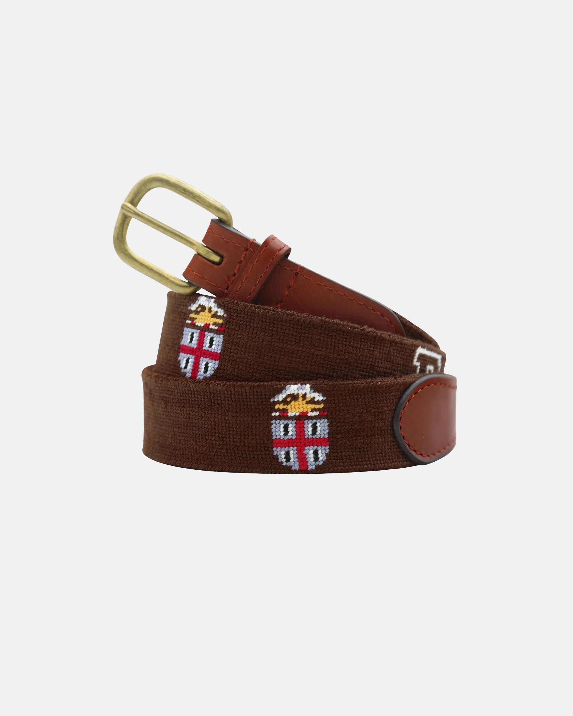 Brown University Needlepoint Belt