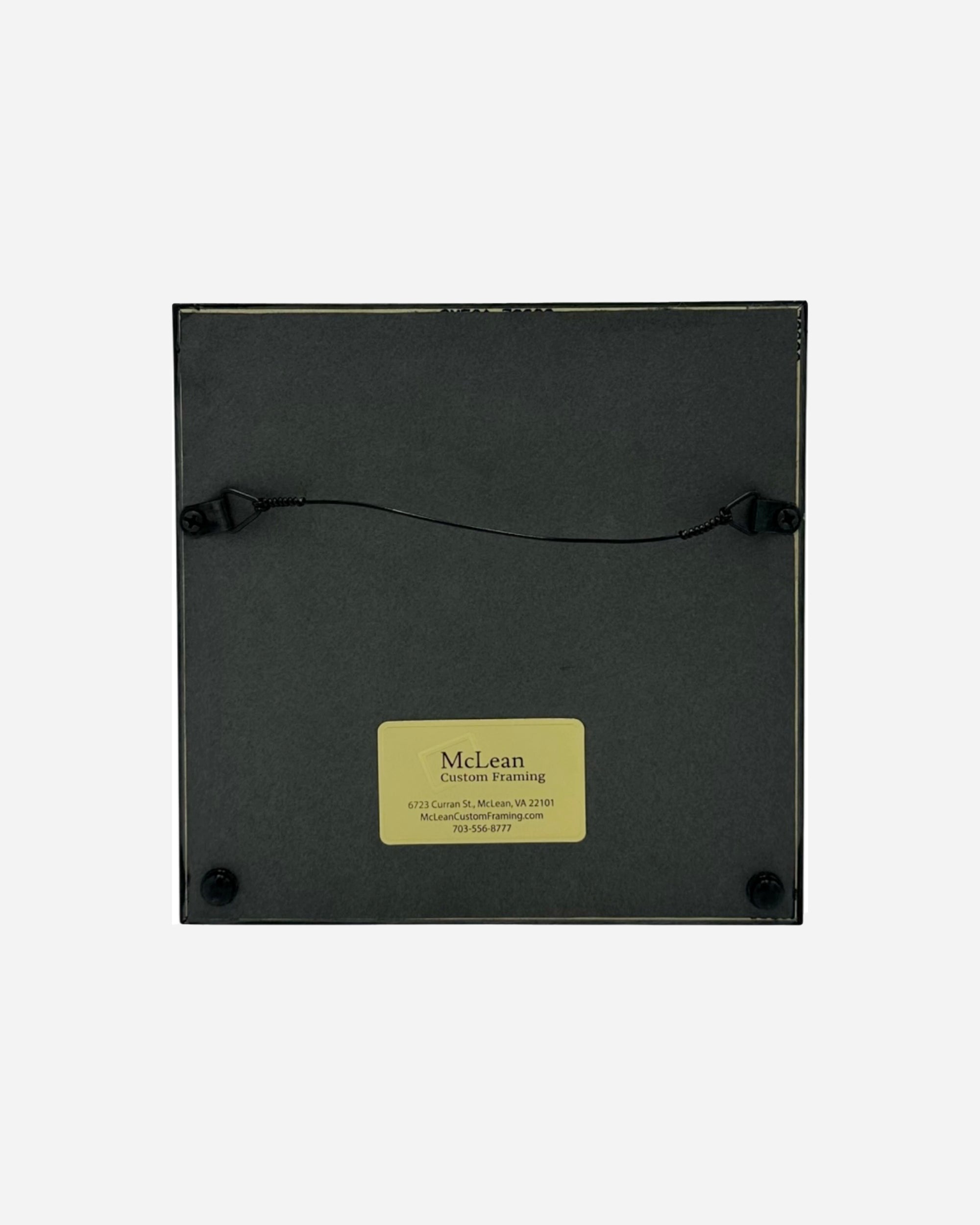 Vintage Claridge's Hotel Mayfair London Framed Luggage Label