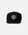 Vito's Black Chenille Crest Cap