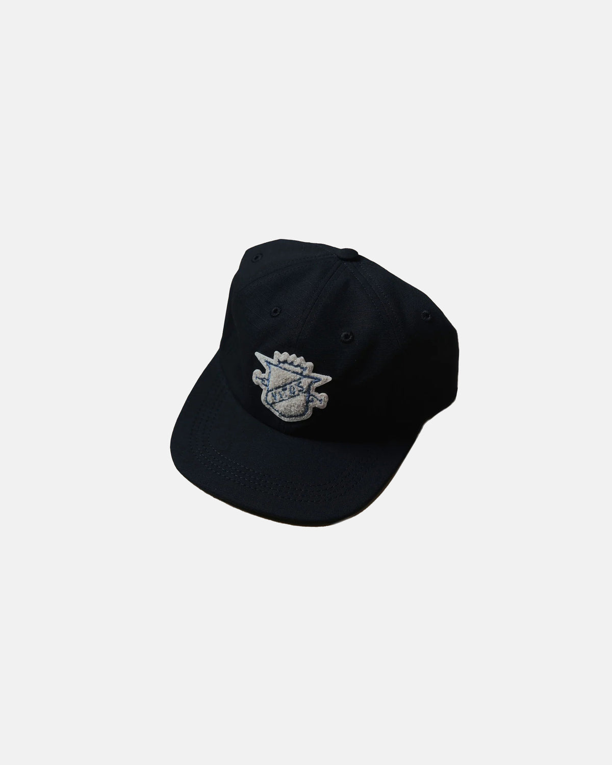Vito's Black Chenille Crest Cap