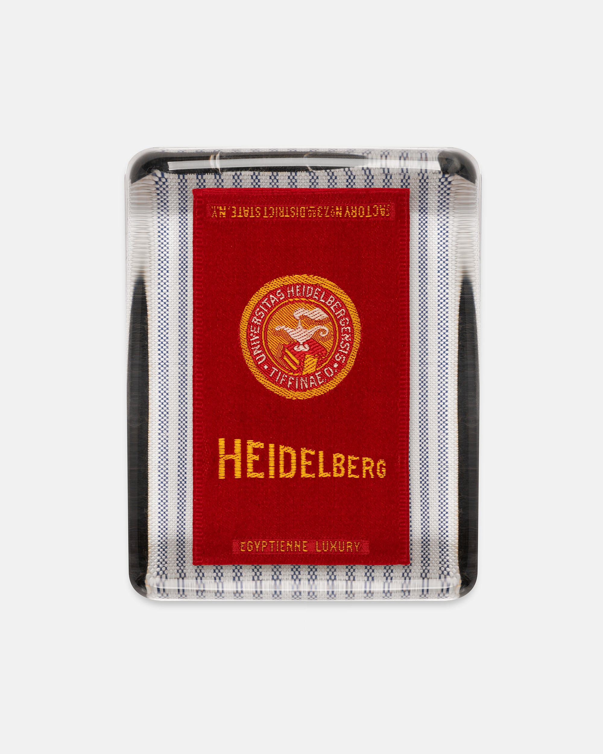 Heidelberg University (Oh) Silk Paperweight - Red