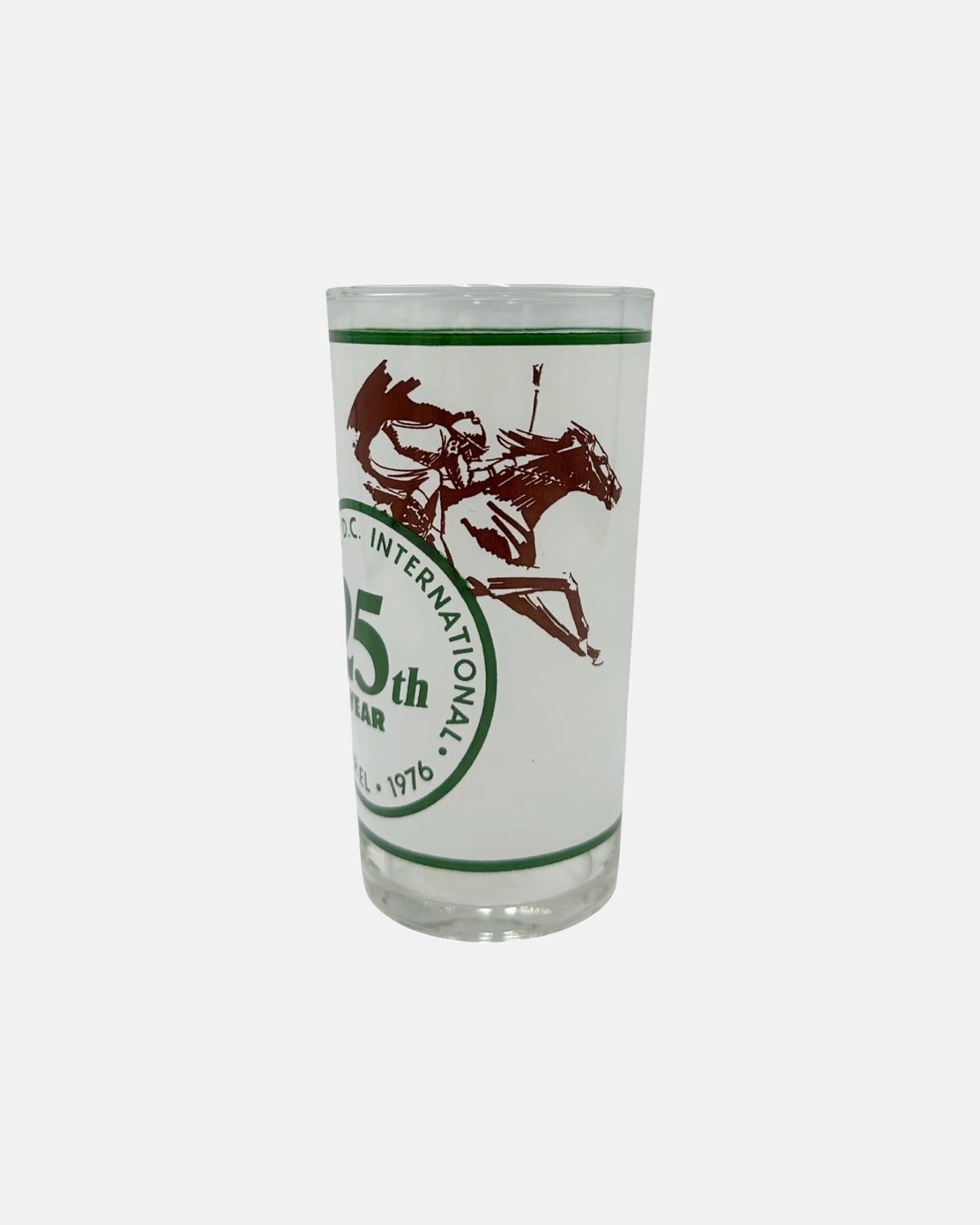 Vintage Set 4 Washington, D.C. International Horse Show Equestrian Glasses