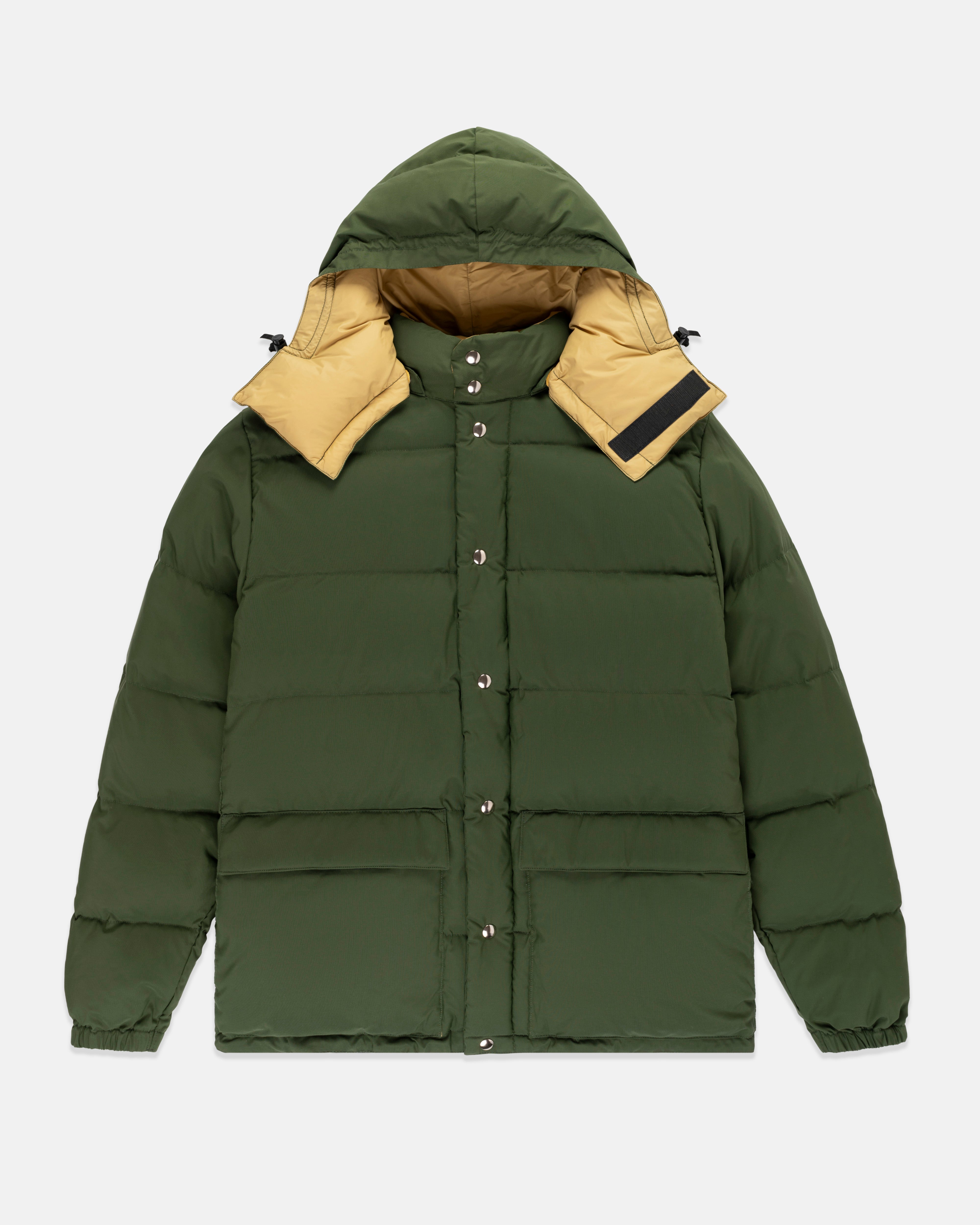 Made-in-USA Olive Crescent Down Works Classico Parka