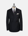 Made-in-USA Charcoal Double-Breasted Mayfair Model Suit