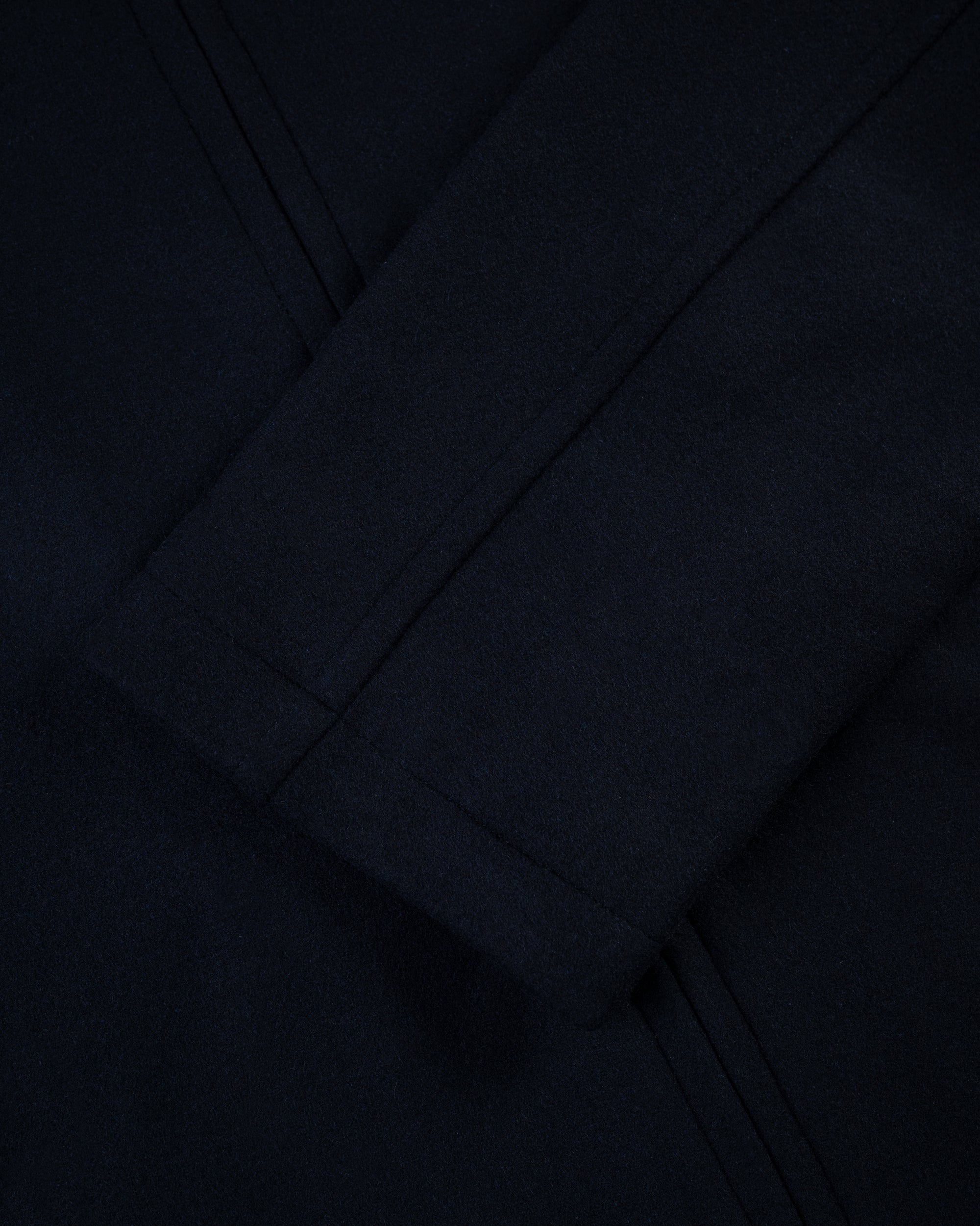 Navy Melton Wool Zermatt Jacket