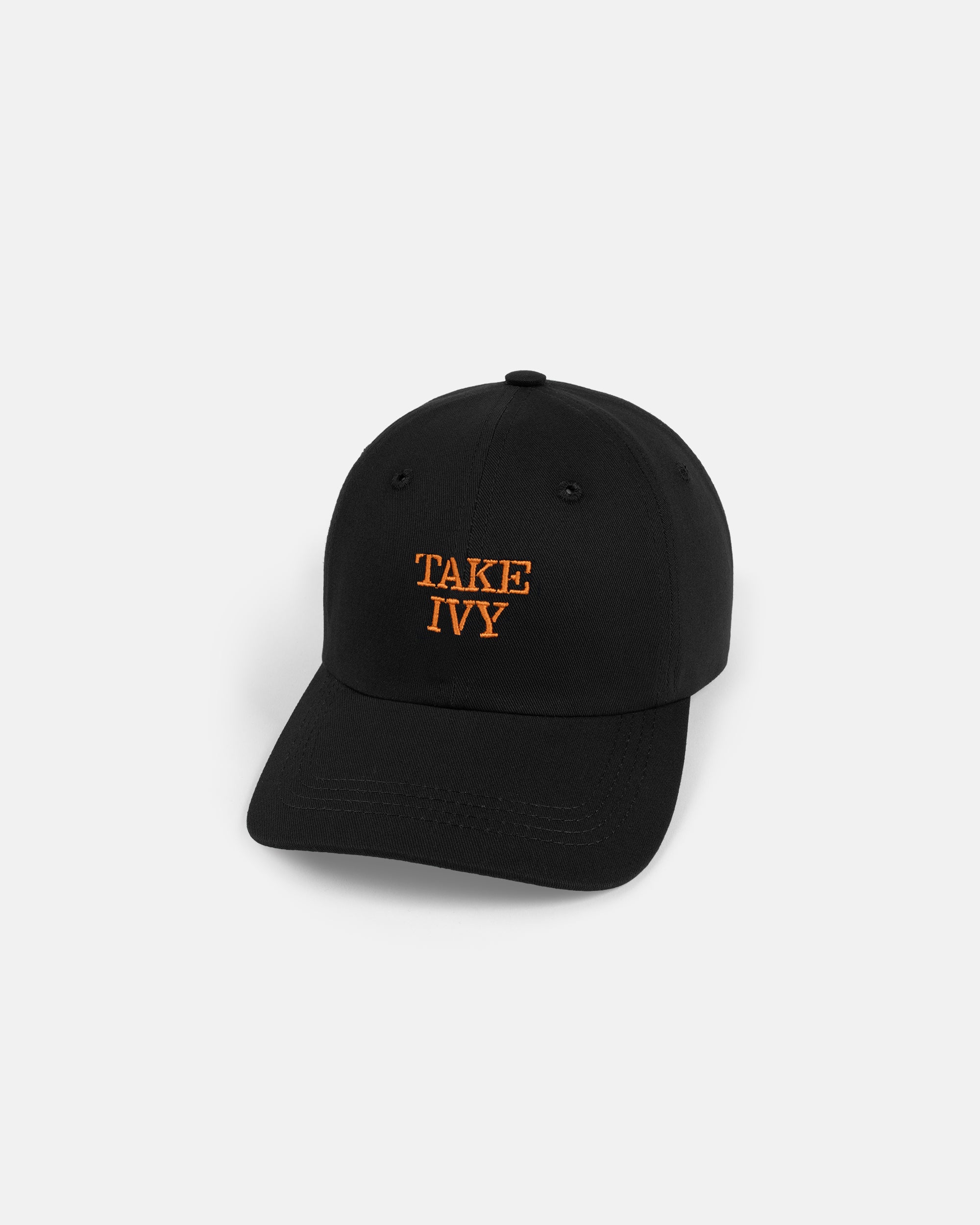 Made-in-USA Take Ivy Black Dad Hat