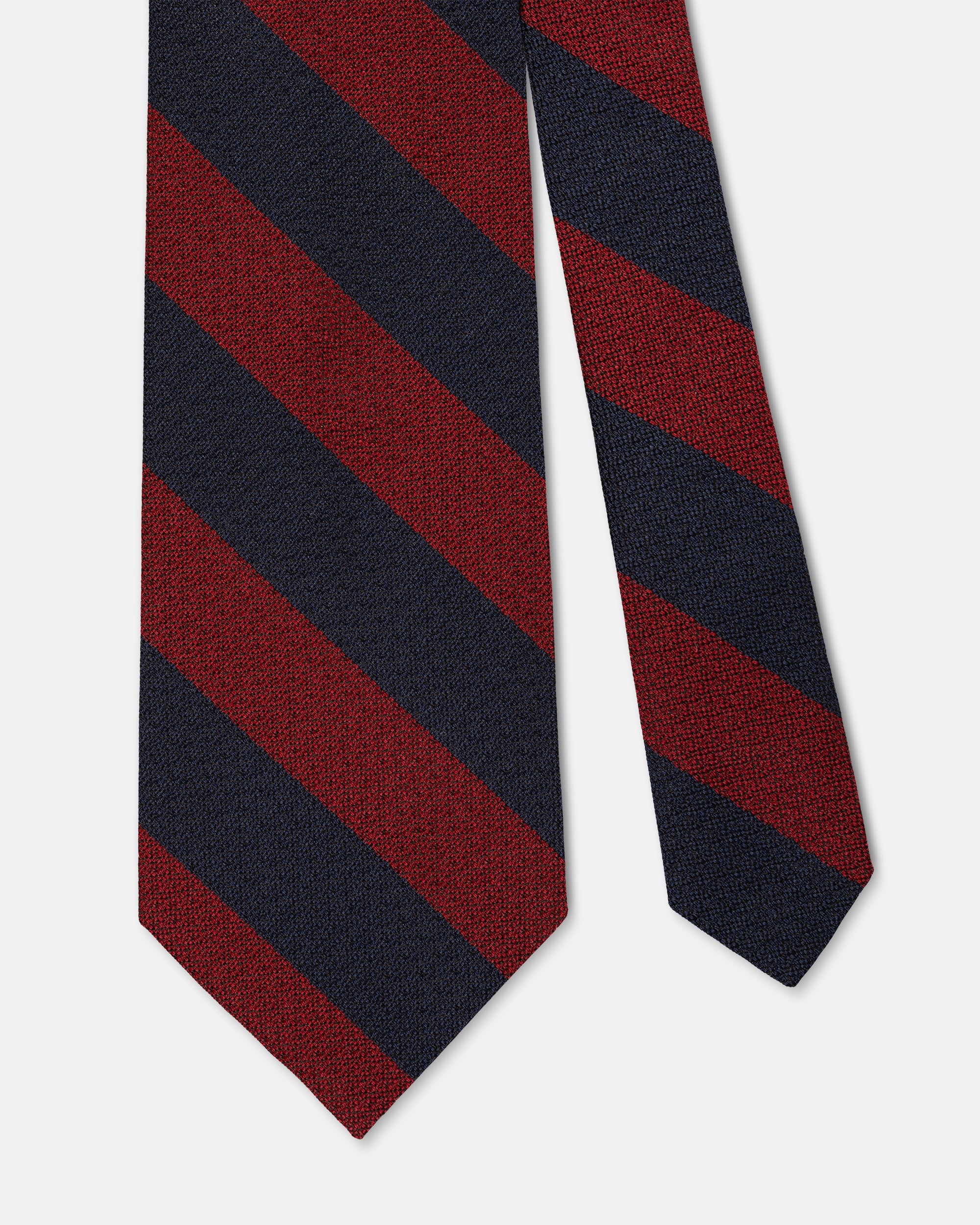 Made-in-USA Guards Regiment Non-Crease Silk Tie