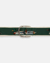Made-in-USA Duck Motif D Ring Belt