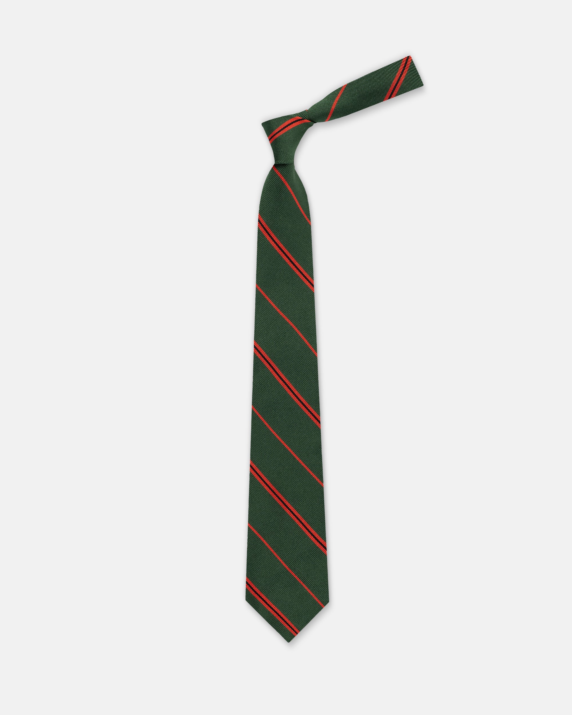 Made-in UK 11th London Regiment Silk Repp Tie