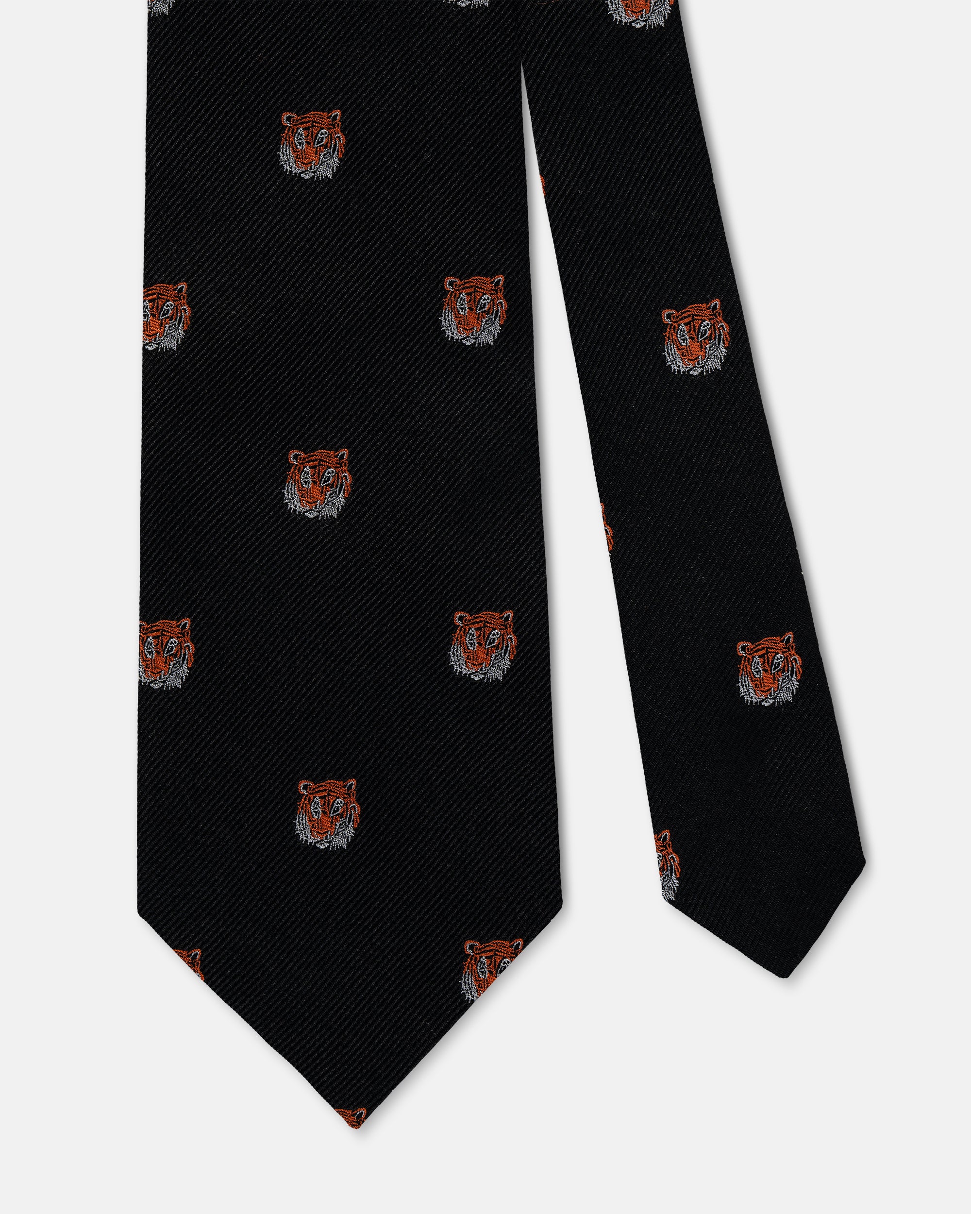 Made-in-USA Tiger Emblematic Tie