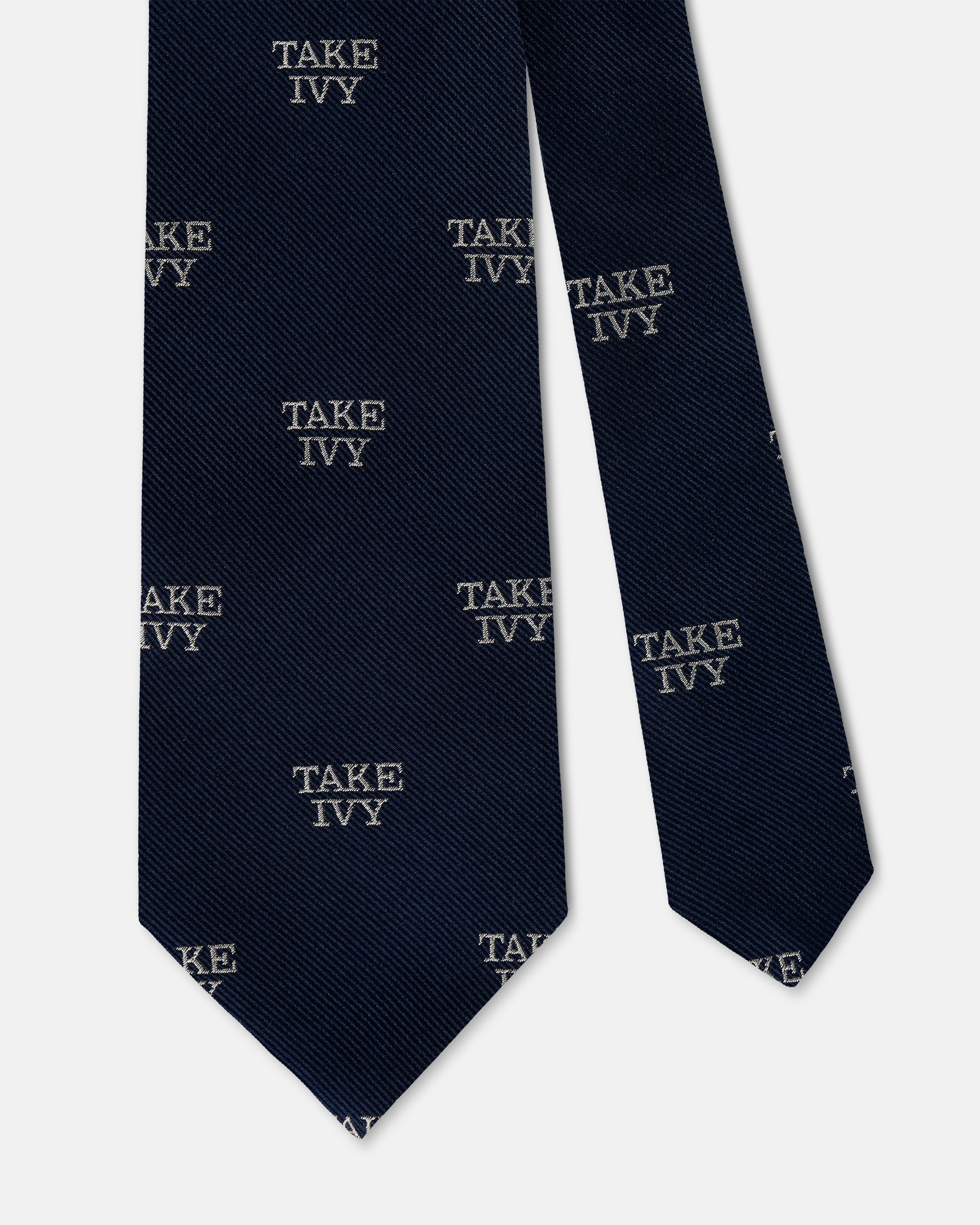 Made-in-USA Navy Take Ivy Club Tie