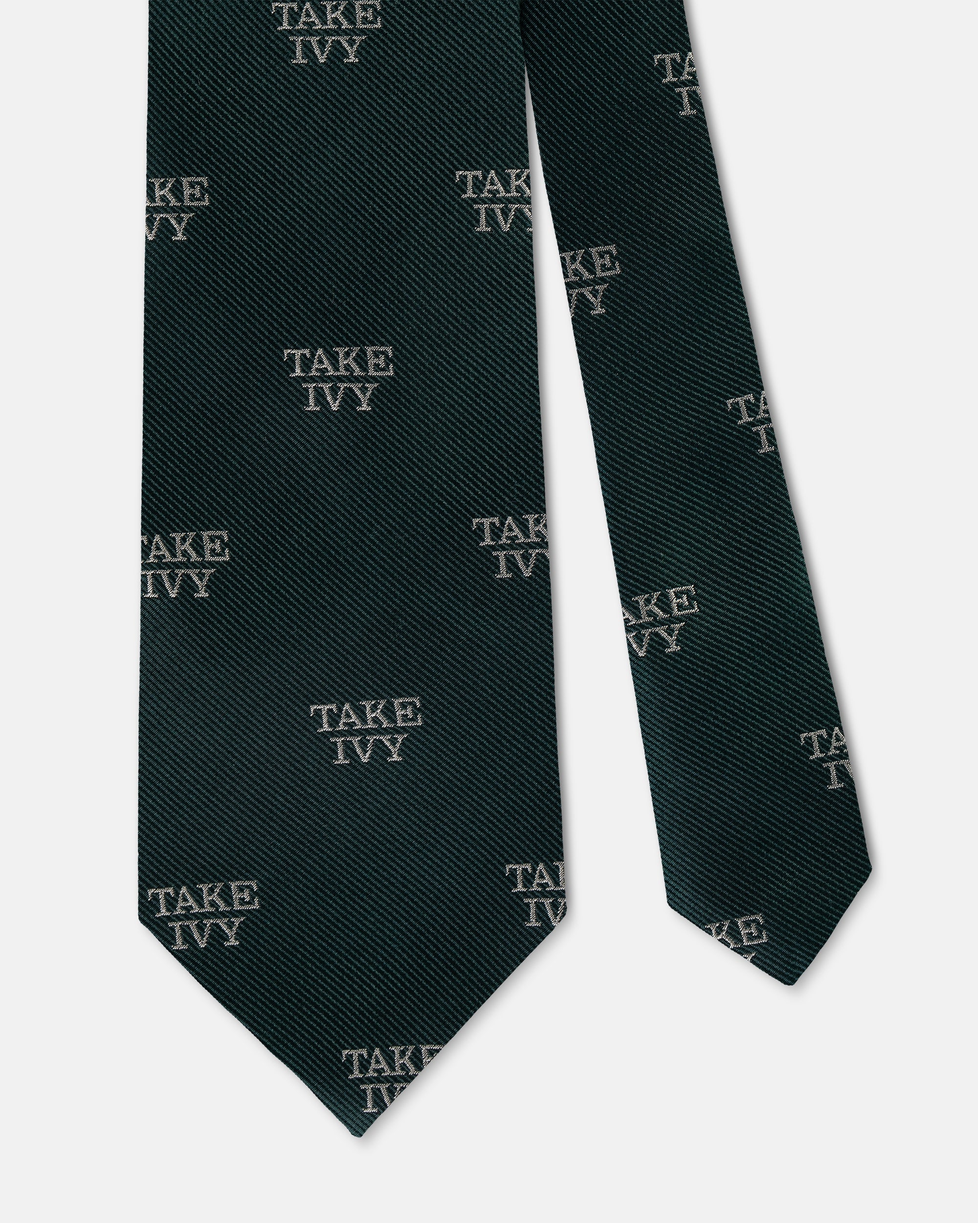 Made-in-USA Green Take Ivy Club Tie
