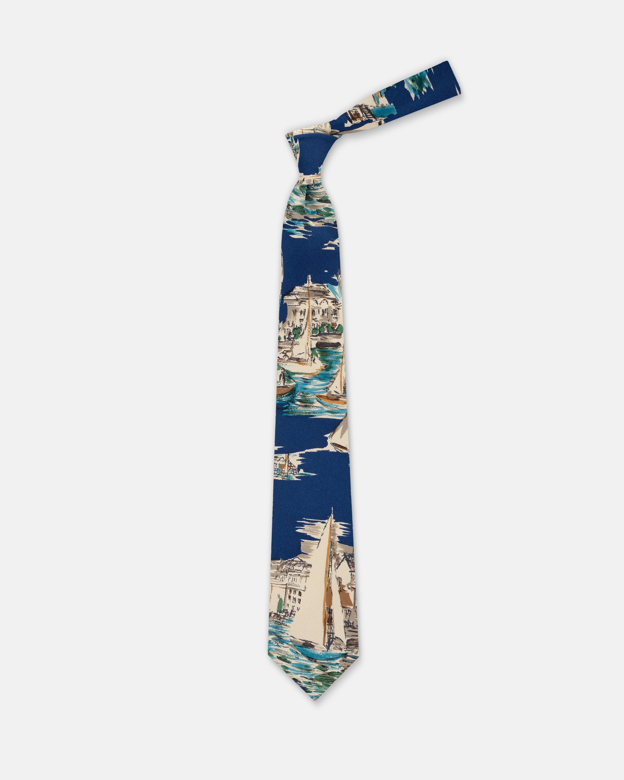 Made-in-USA Mr. Mort Royal Sailing Tie