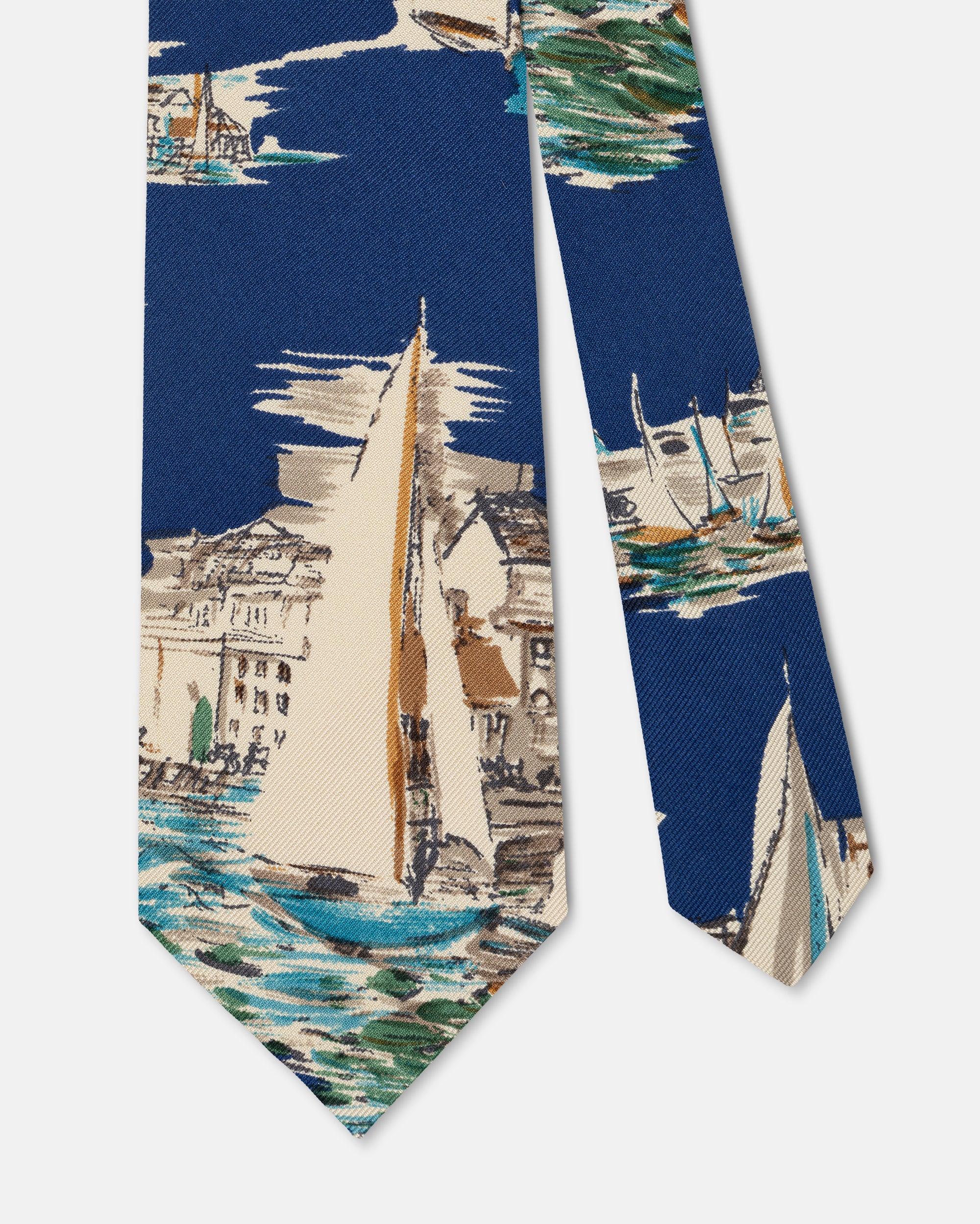 Made-in-USA Mr. Mort Royal Sailing Tie
