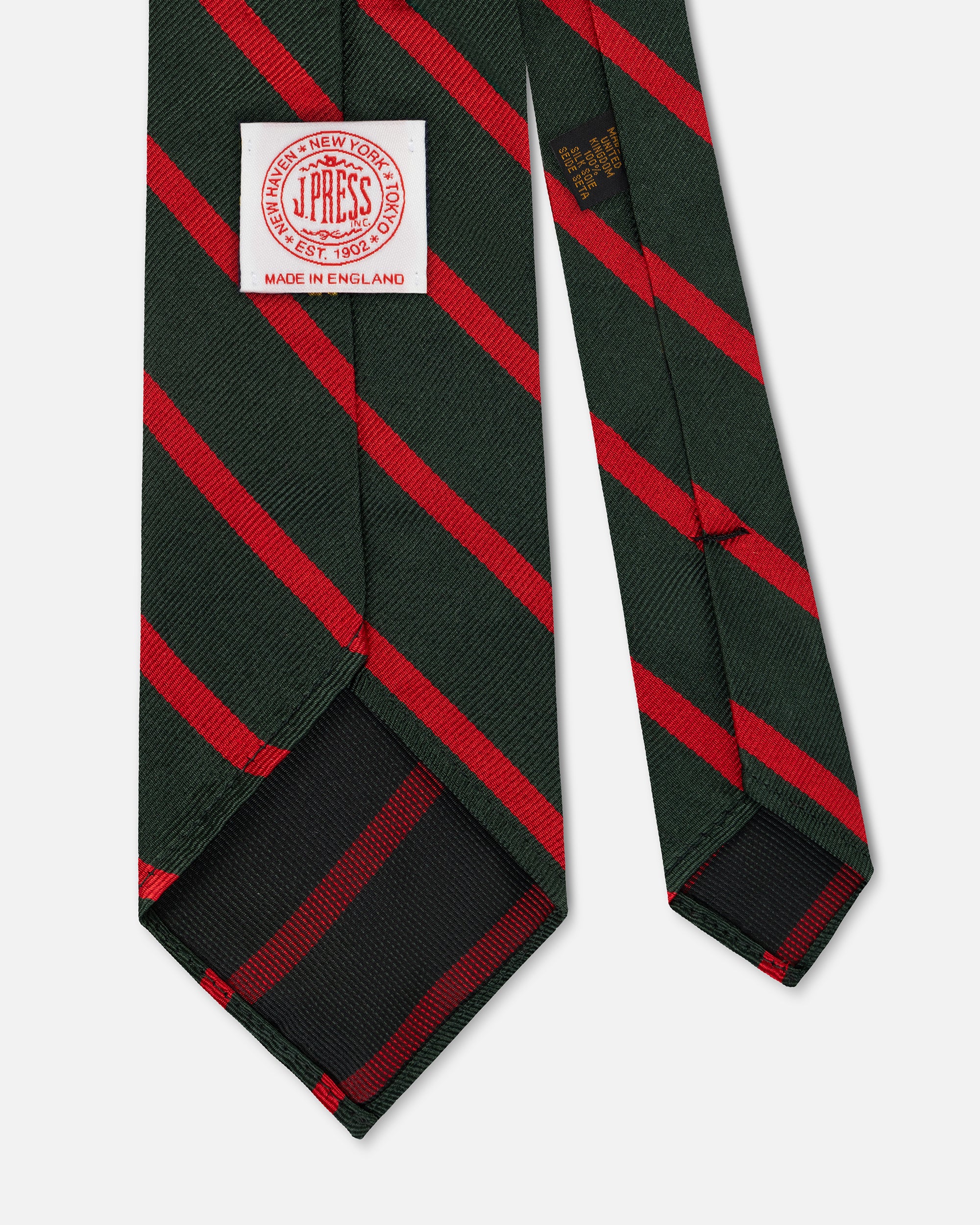Made-in UK Duke of York's Royal Suffolk Hussars Silk Repp Tie