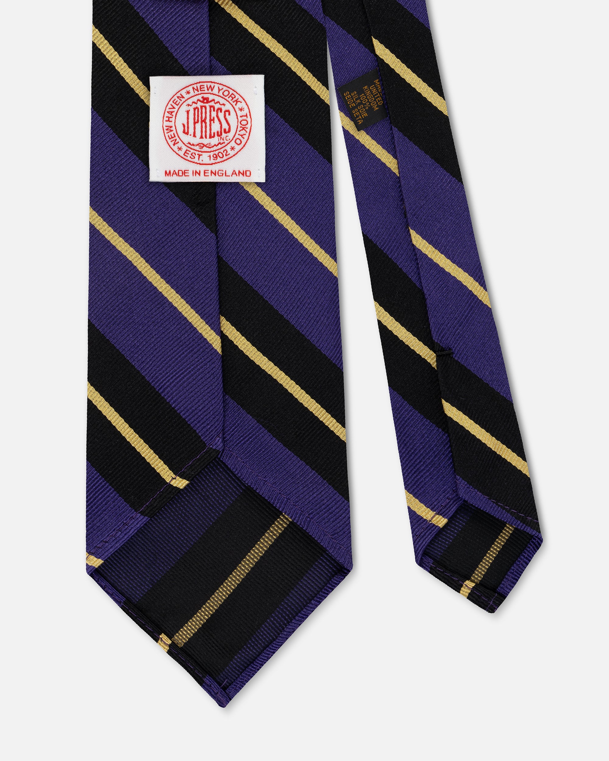 Made-in UK London School of Economics Silk Repp Tie