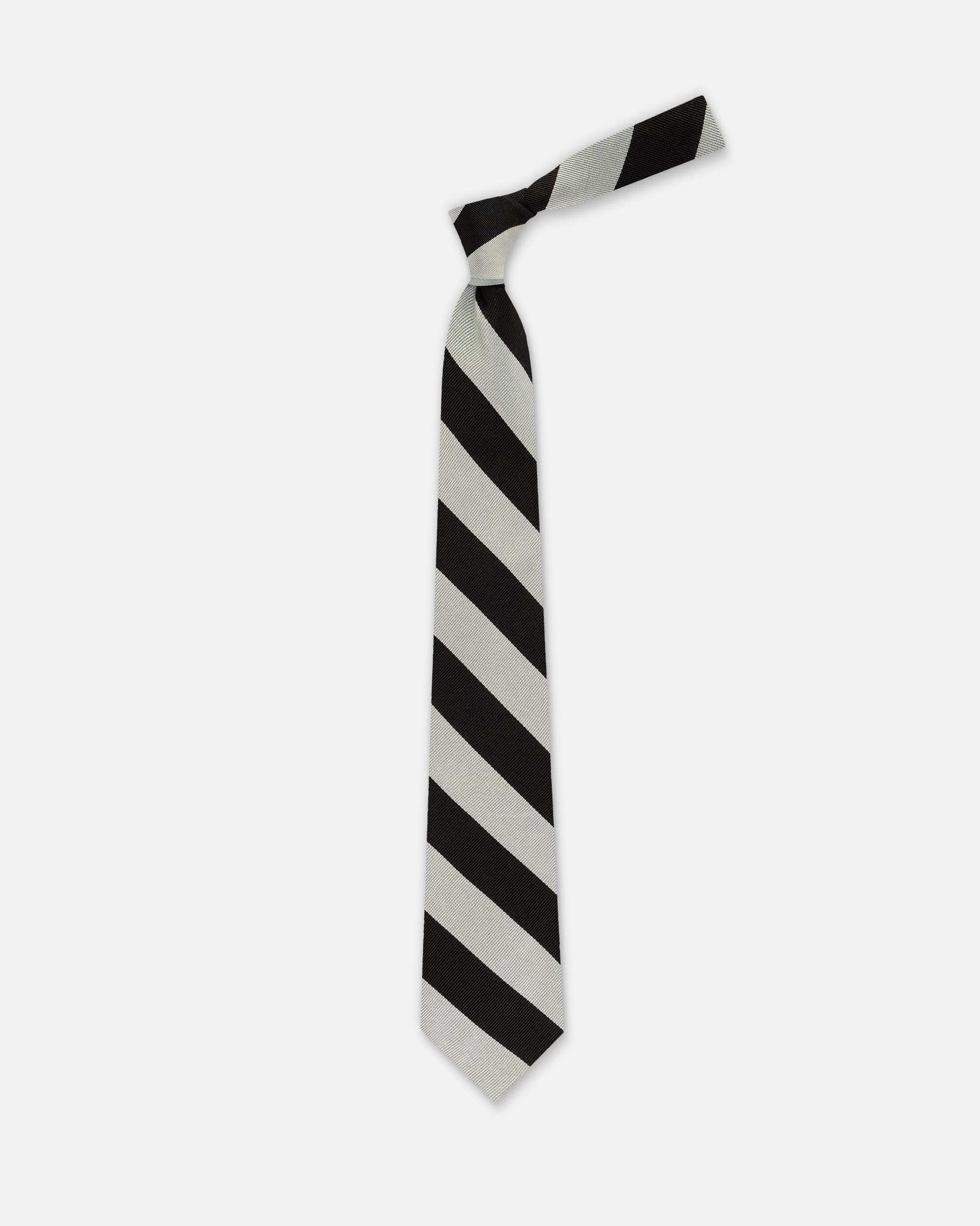 Made-in-UK Casuals Hockey Silk Repp Tie