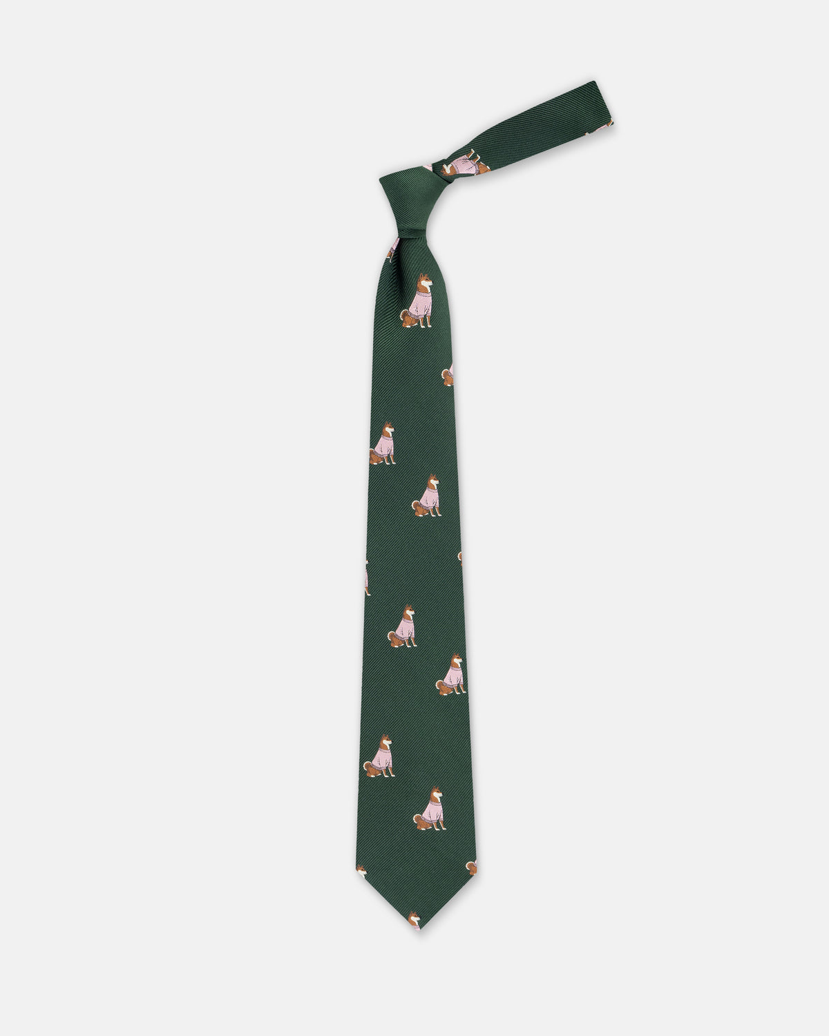 Made-in-Japan Shaggy Shiba Club Tie