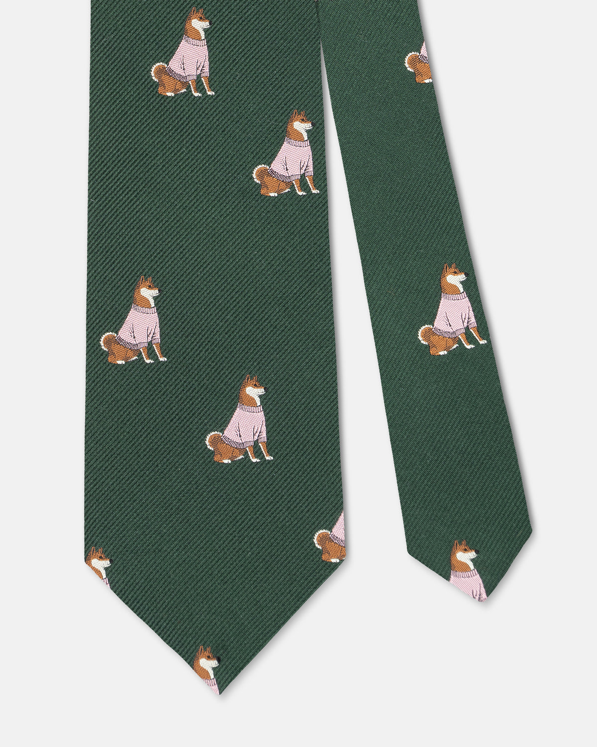 Made-in-Japan Shaggy Shiba Club Tie