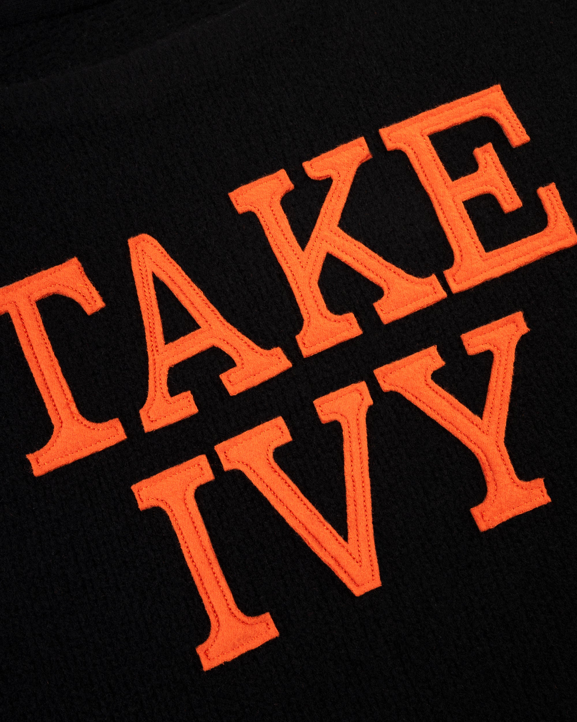 Take Ivy Stencil Boatneck Cotton Sweater