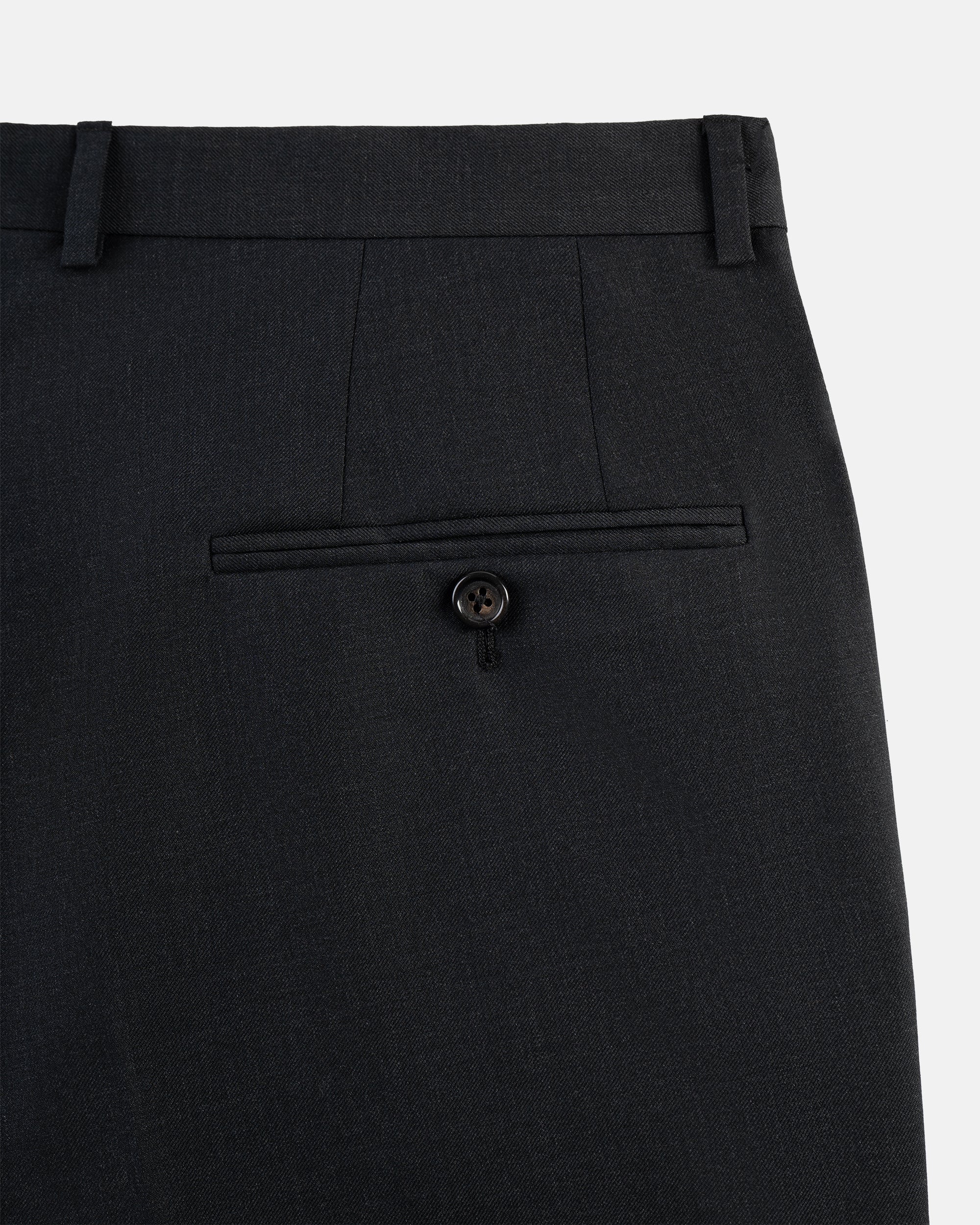 Made-in-USA Charcoal Double-Breasted Suit