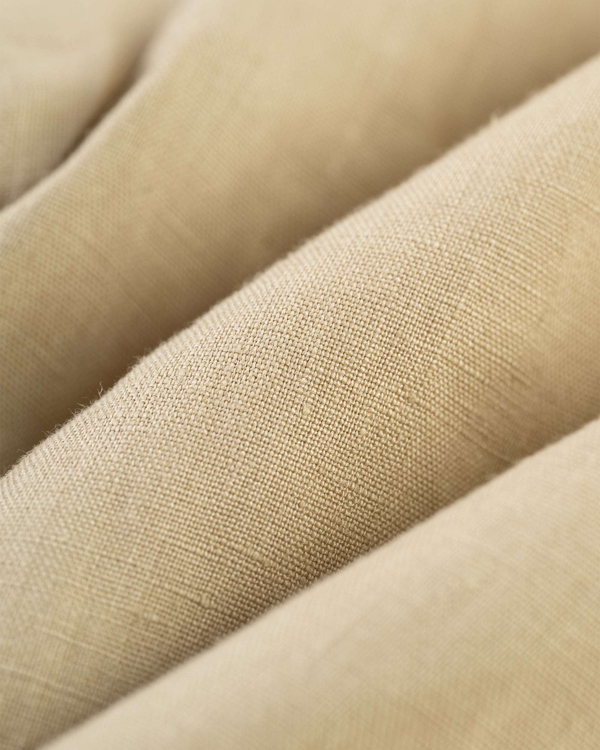 Made-in-USA Tan Linen Trouser