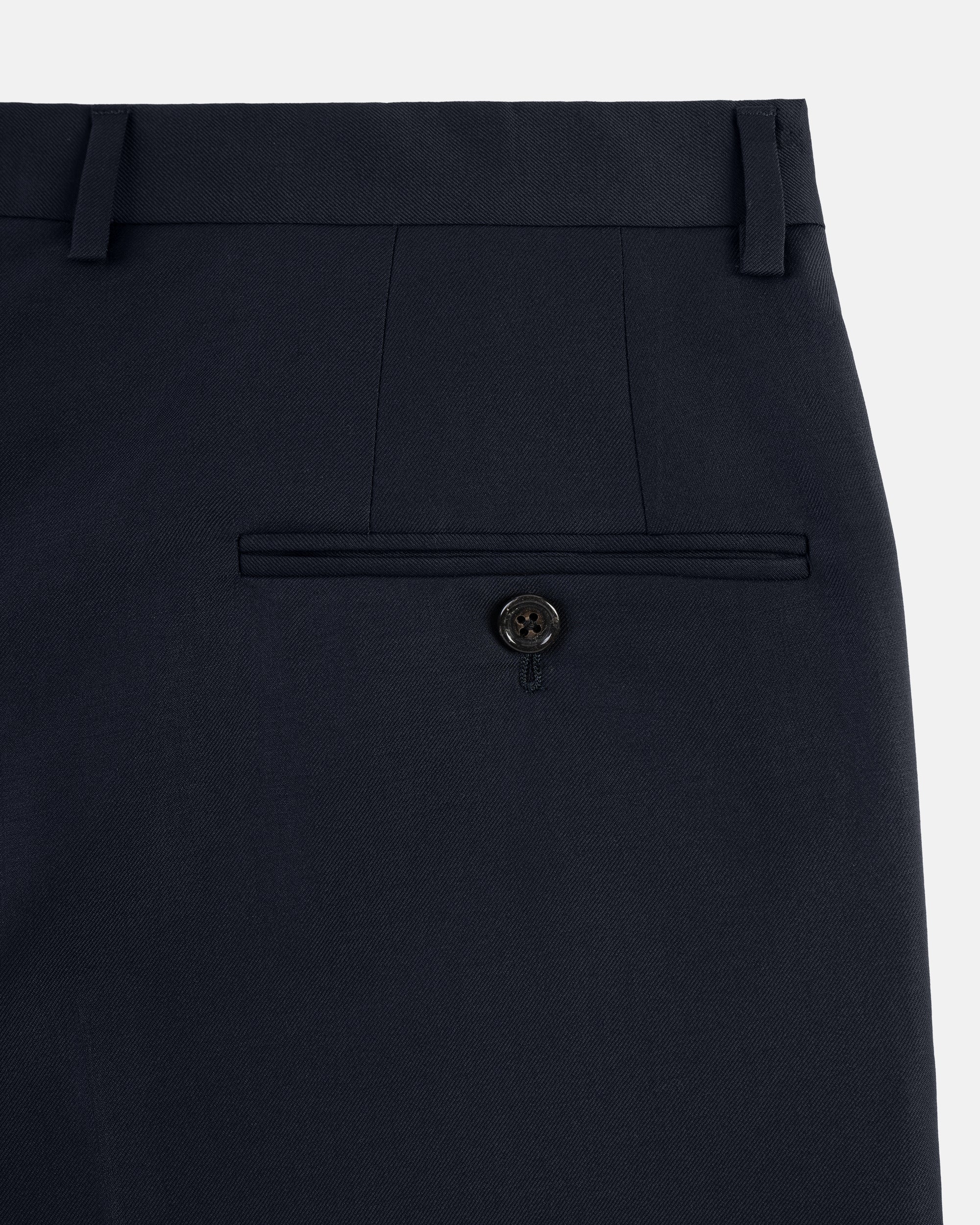 Made-in-USA Navy Double-Breasted Suit