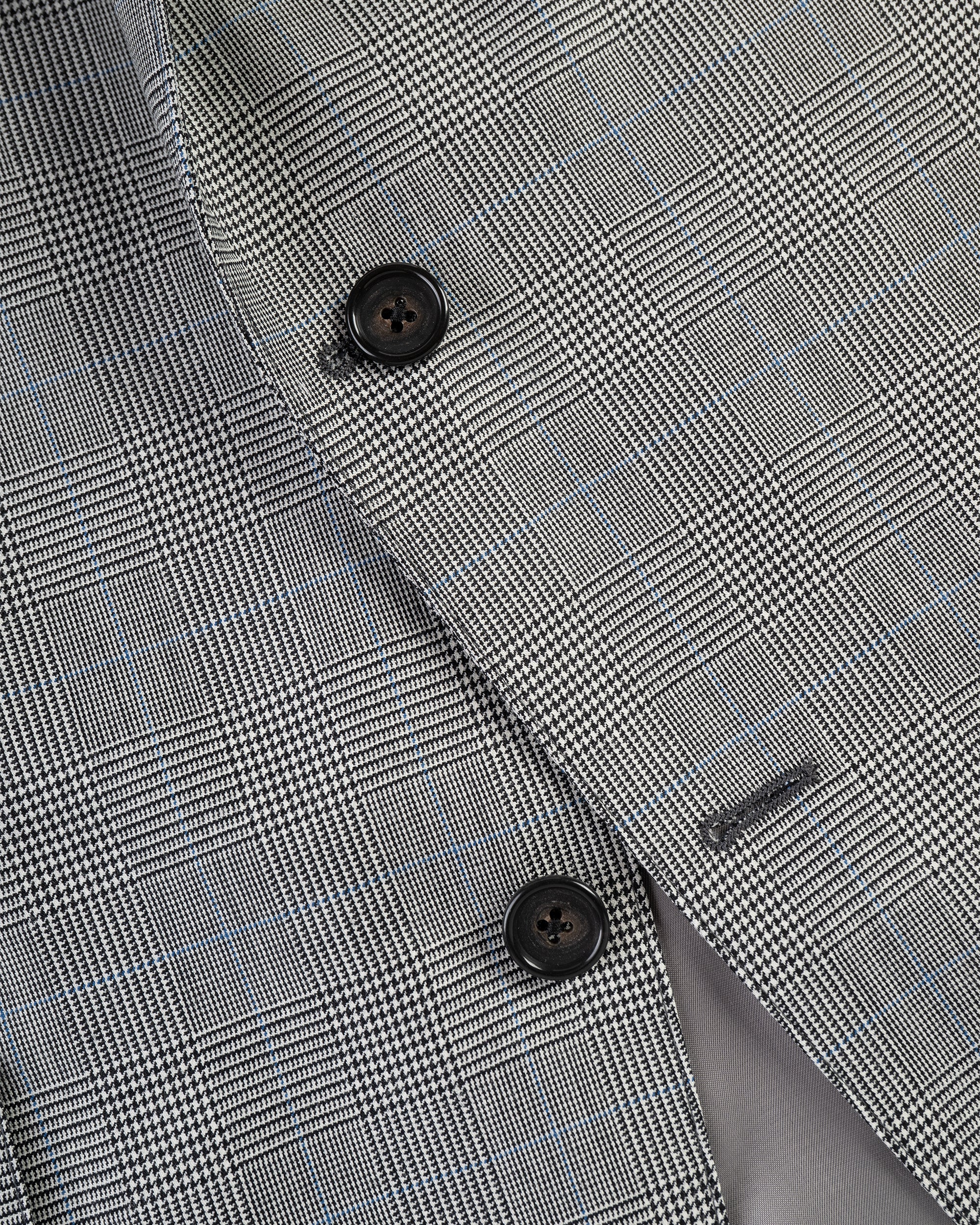 Made-in-USA Prince of Wales Check Worsted Wool Suit