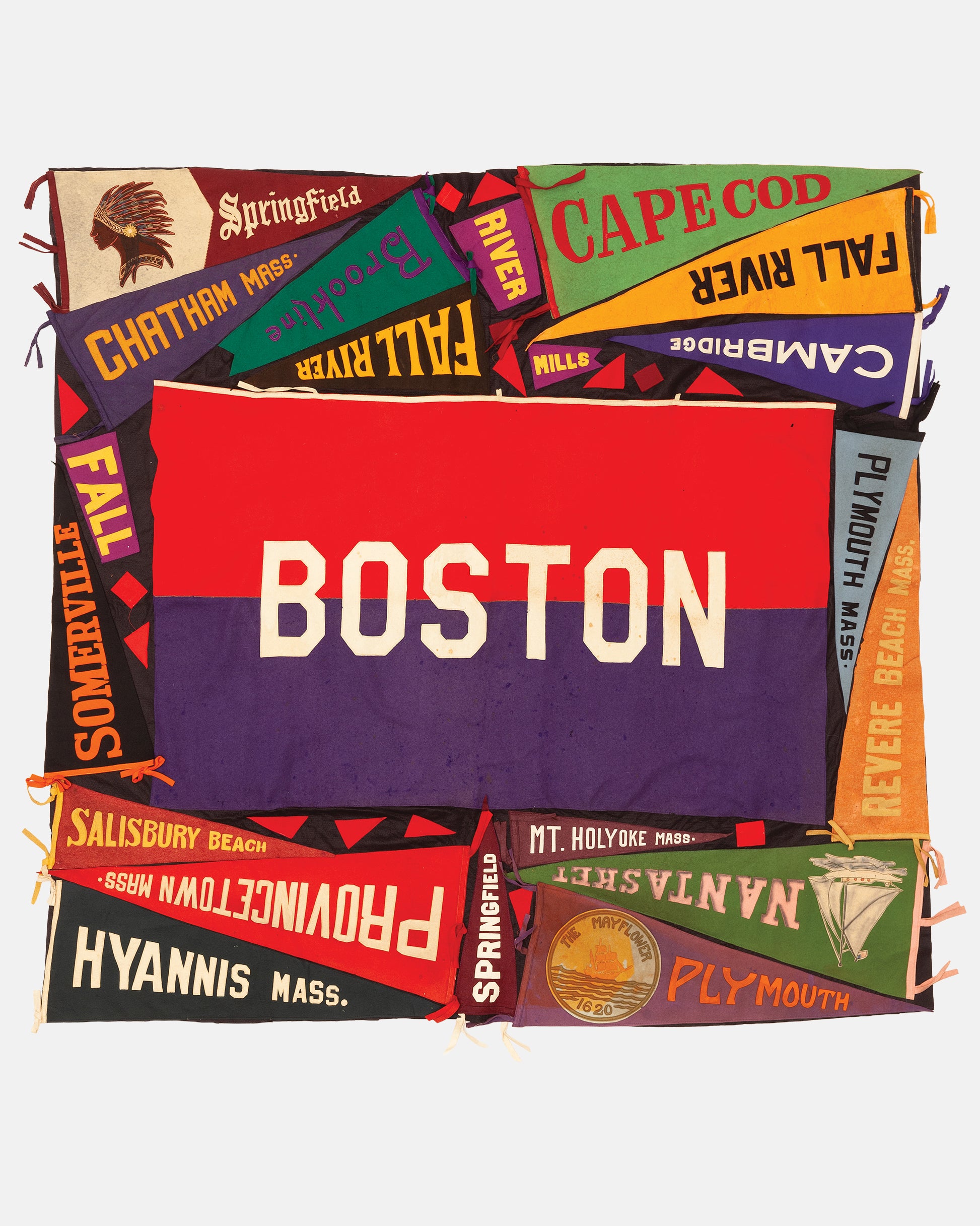 Vintage Pennant Quilt - Town and Country #16