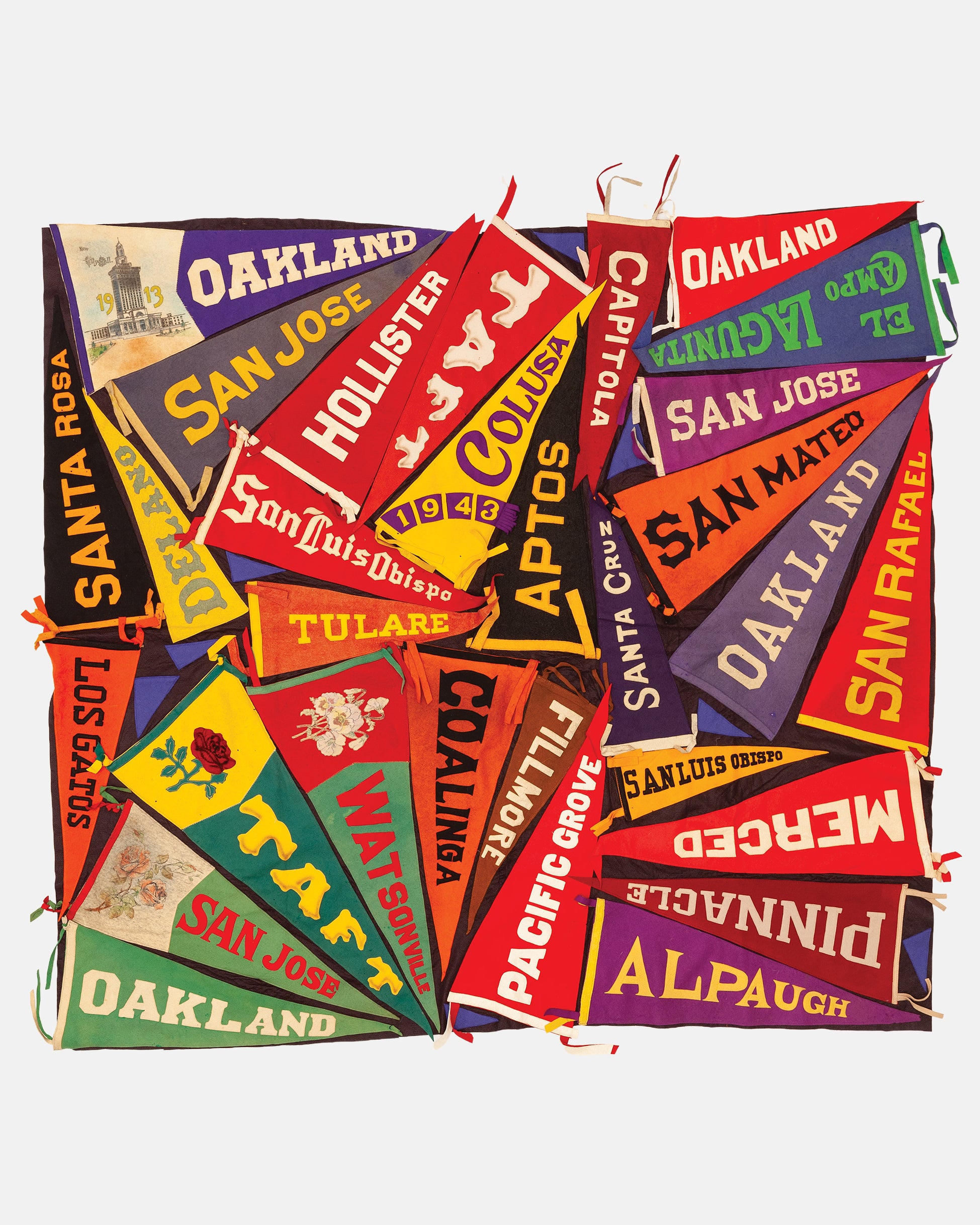 Vintage Pennant Quilt - Town and Country #21