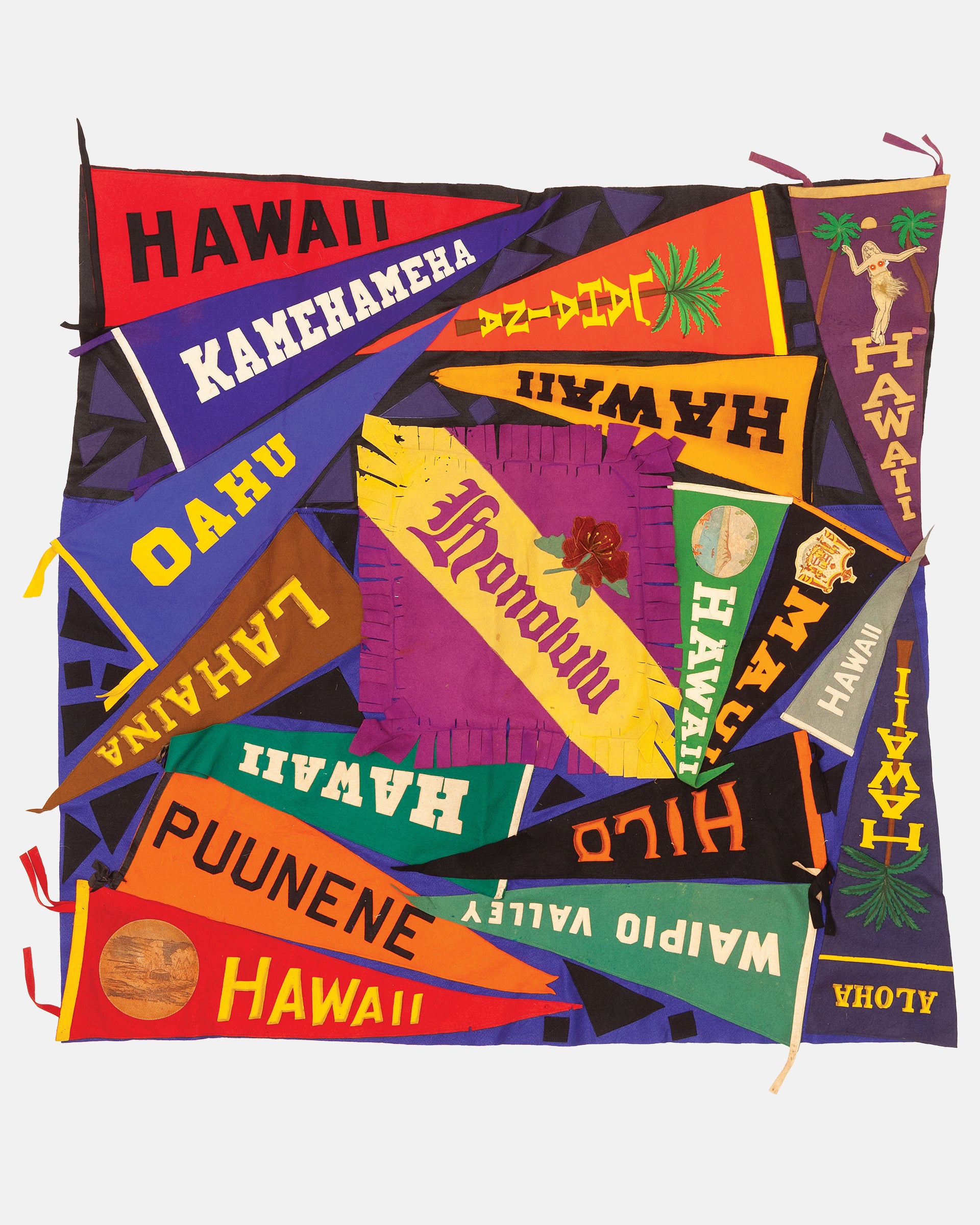 Vintage Pennant Quilt - Town and Country #28