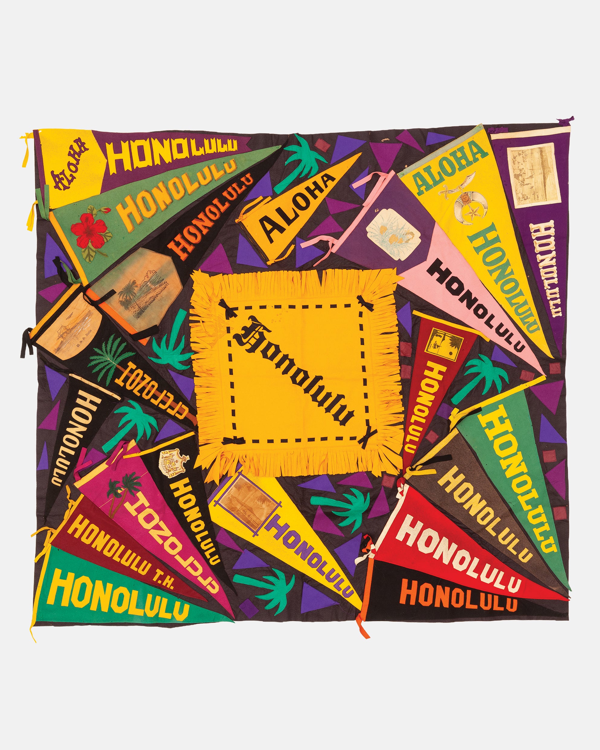 Vintage Pennant Quilt - Town and Country #29