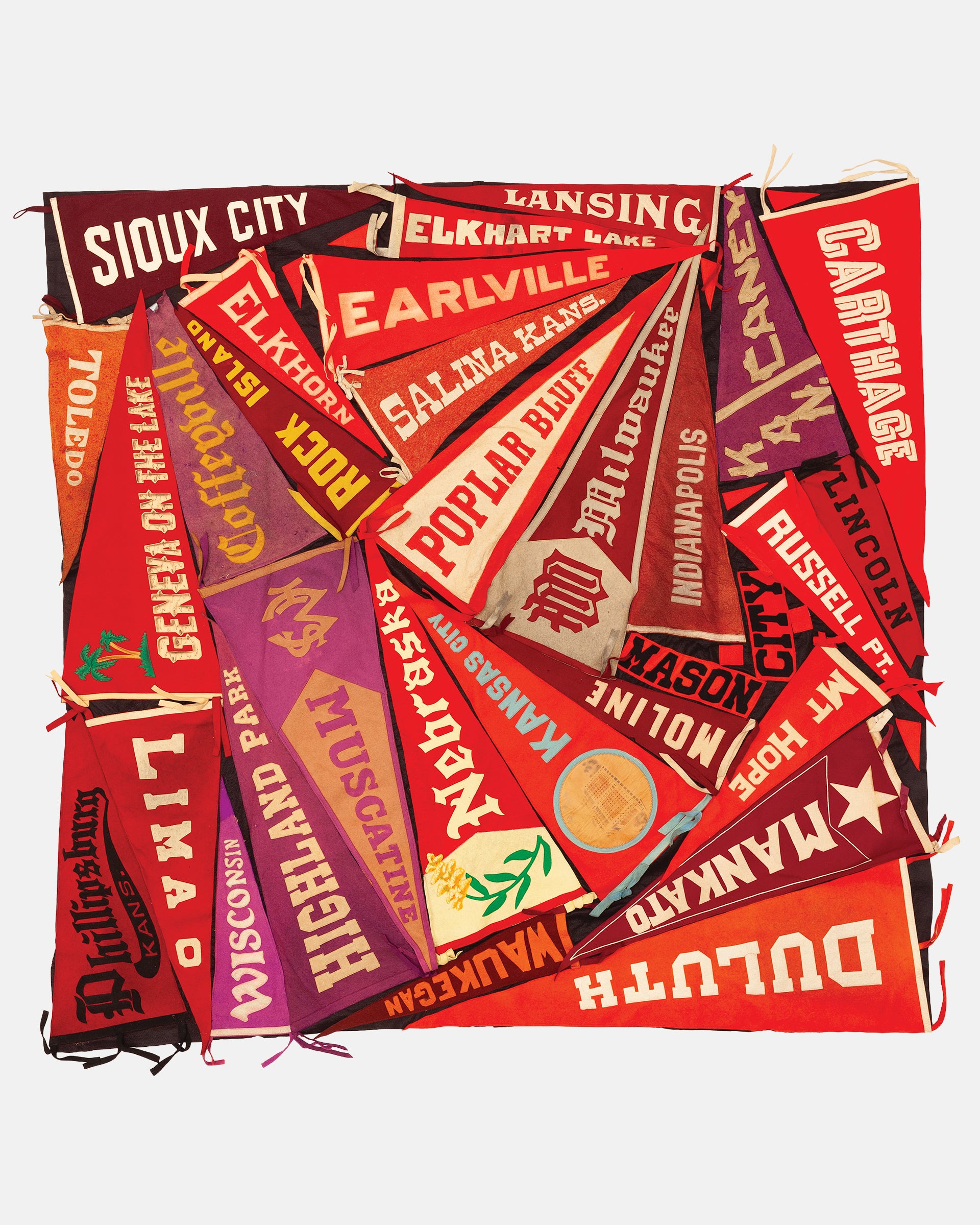 Vintage Pennant Quilt - Town and Country #8