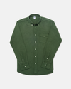 GREEN CHAMOIS SHIRT