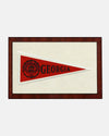 Georgia Framed Vintage Pennant