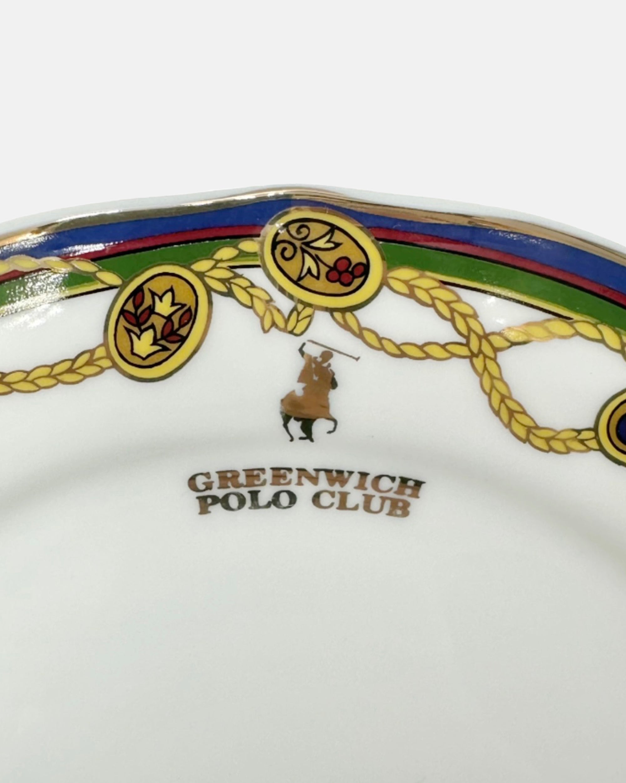 Vintage The Greenwich Polo Club Equestrian Plate