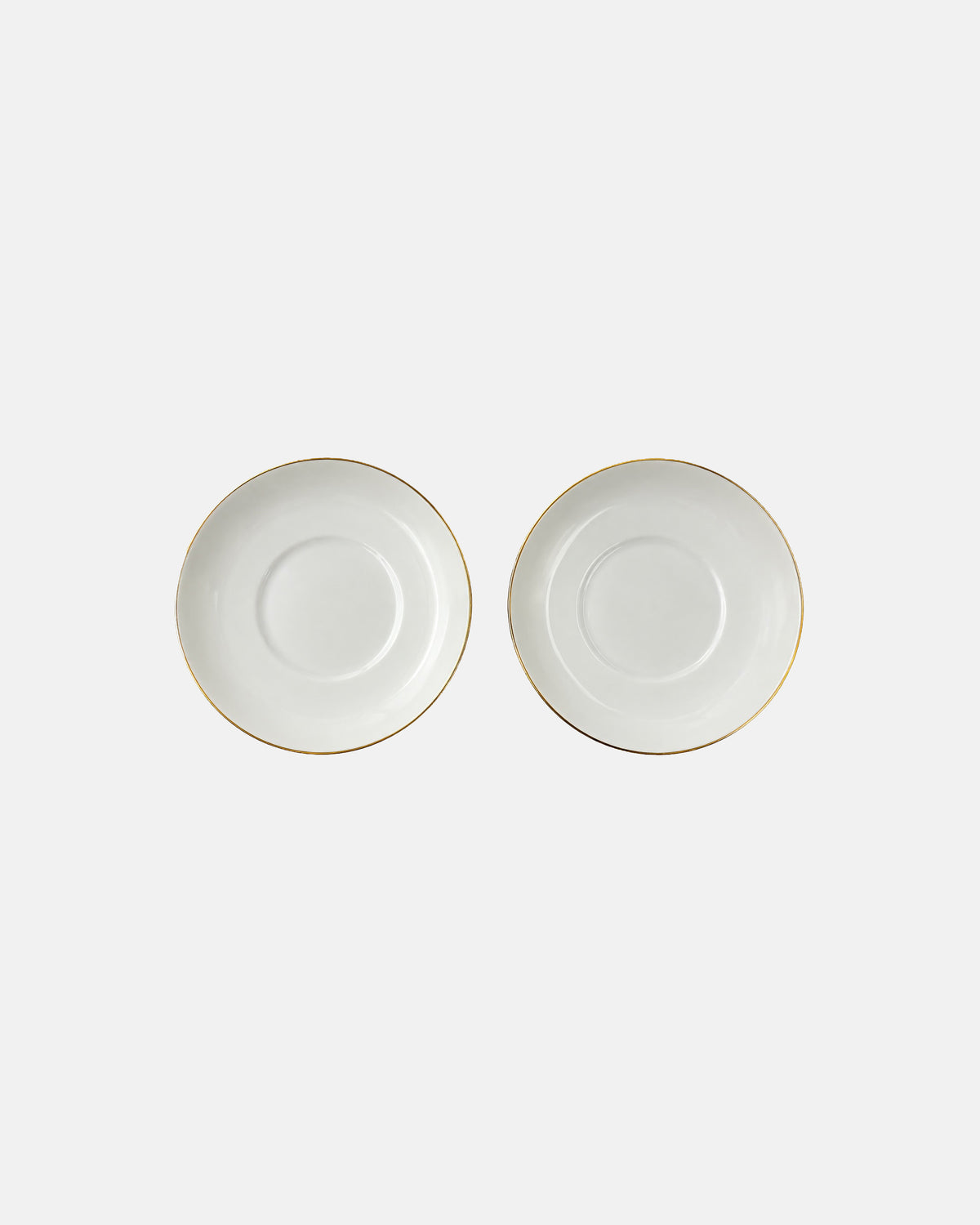 Pair Vintage Harvard Business School Porcelain Demitasse Cups Saucers
