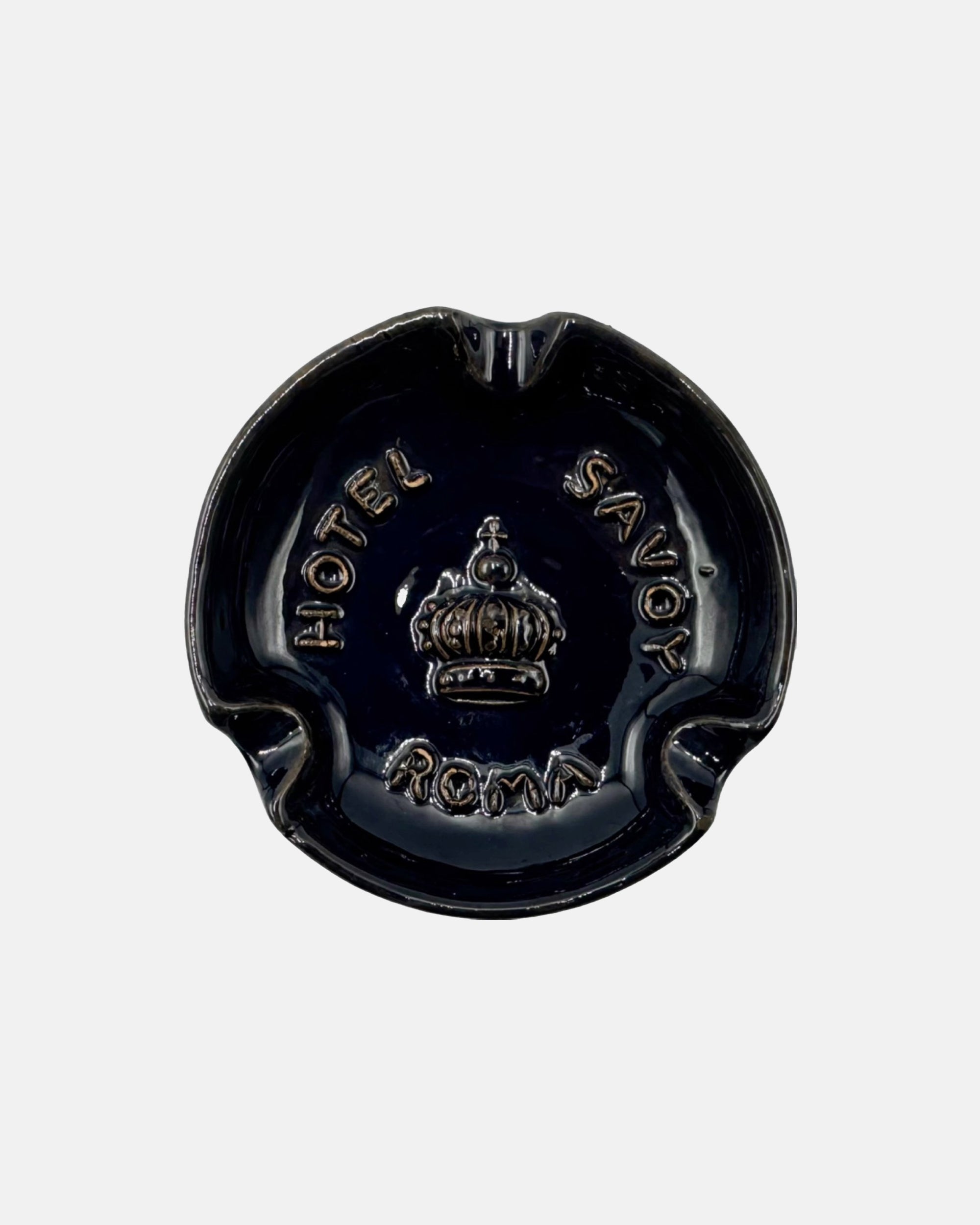 Vintage Hotel Savoy Rome Italy Ashtray Catchall Dish