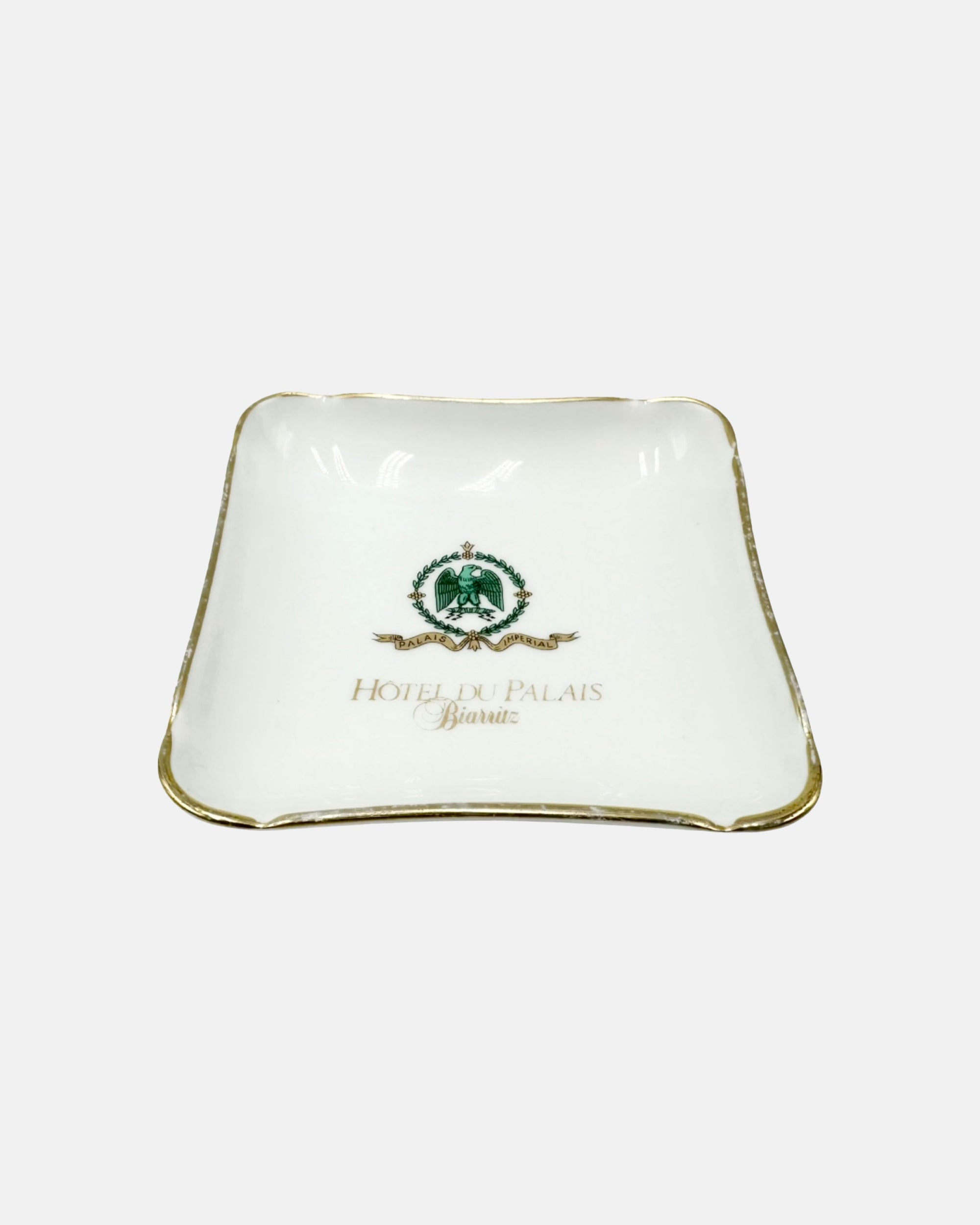 Vintage Hotel du Palais Biarritz France Ashtray Catchall Dish