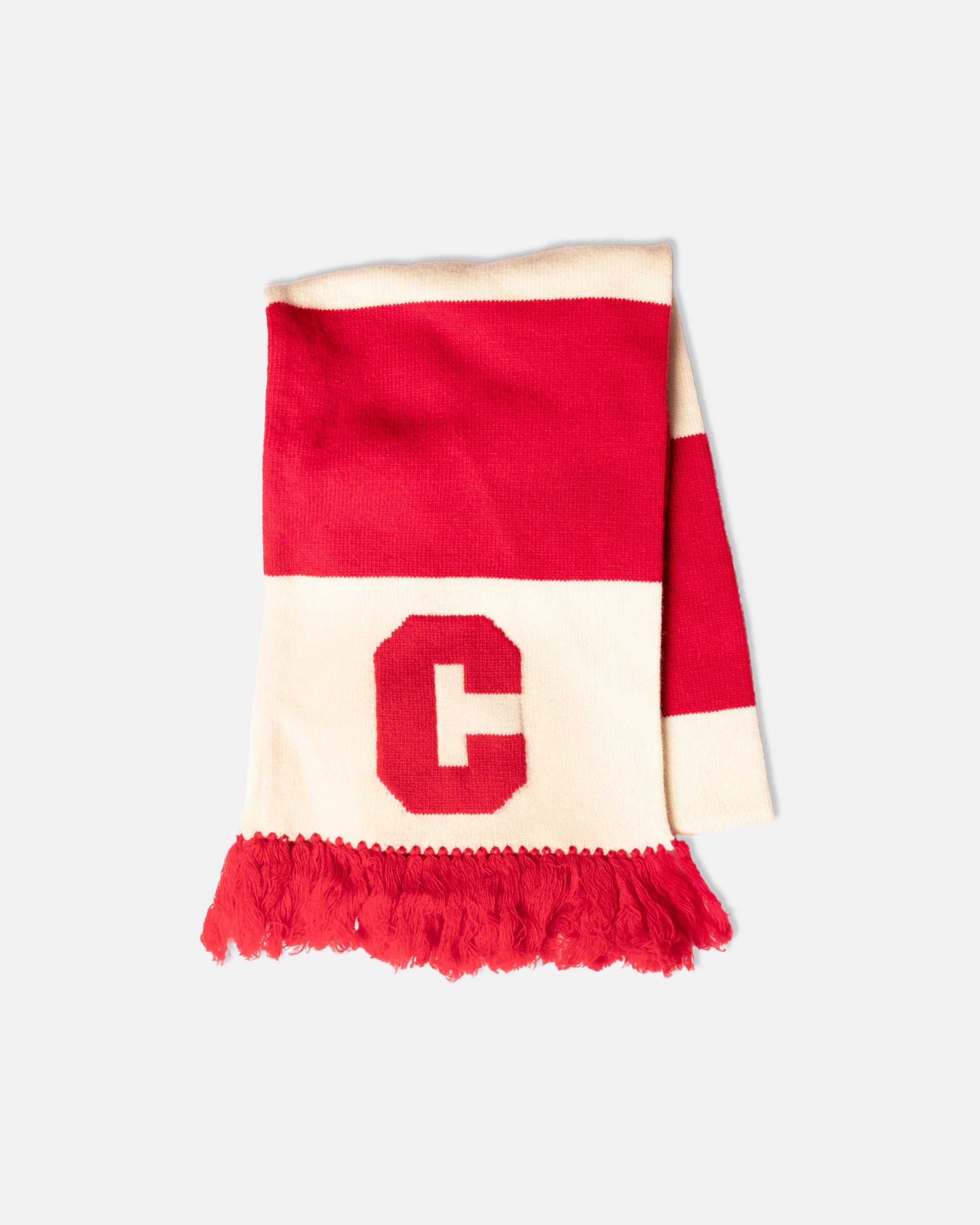 Cornell Wool Rugby Stripe Scarf