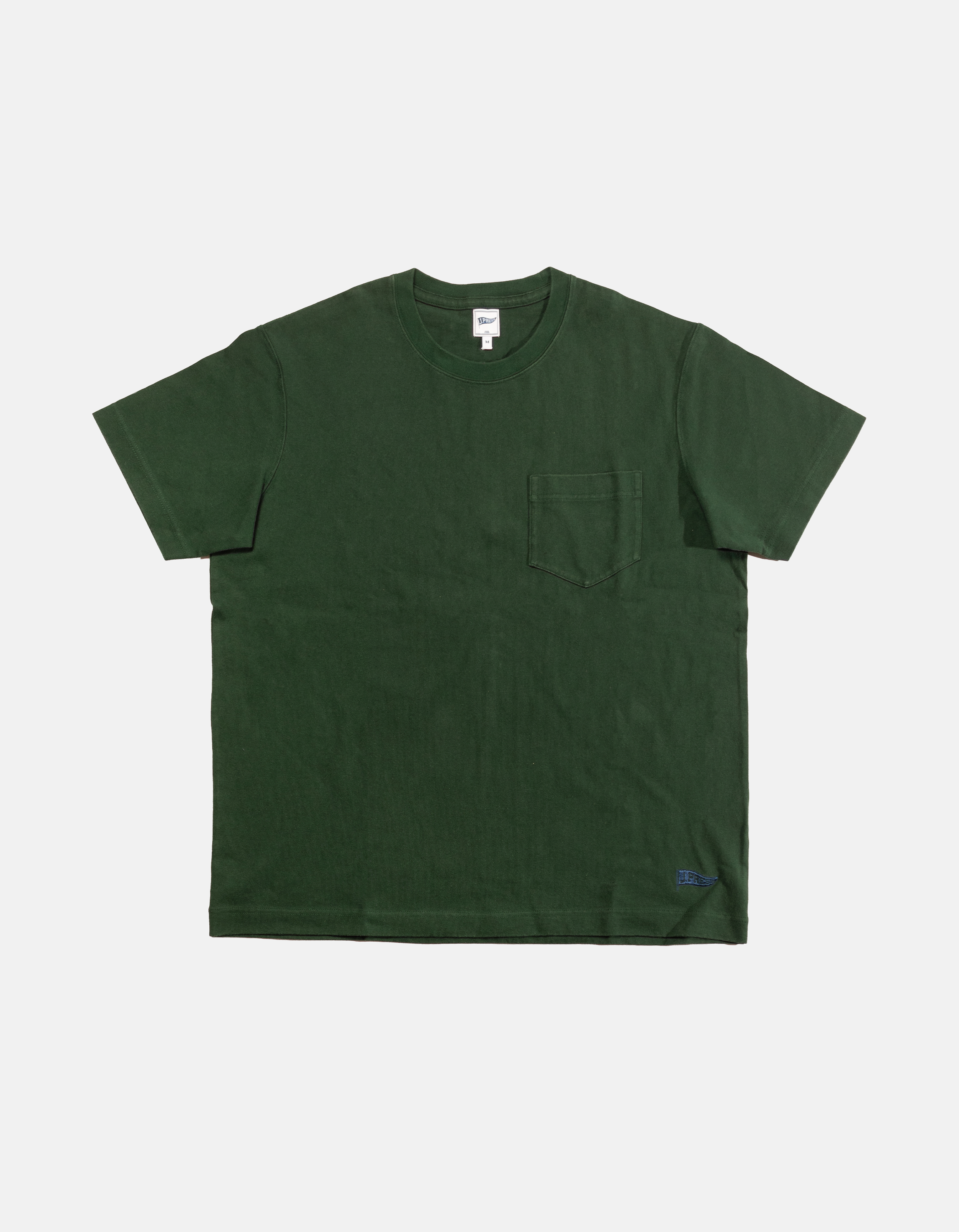 Green Cotton Pocket T-Shirt