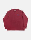 Burgundy Long Sleeve Burgee T-Shirt